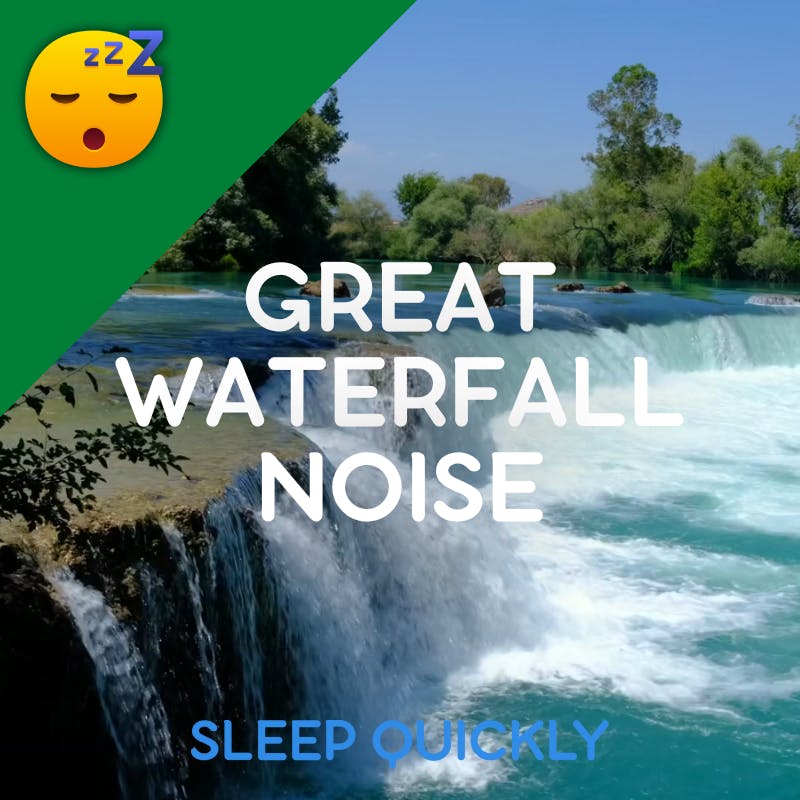 😴💧 Great WATERFALL Noise to Fall ASLEEP episode artwork