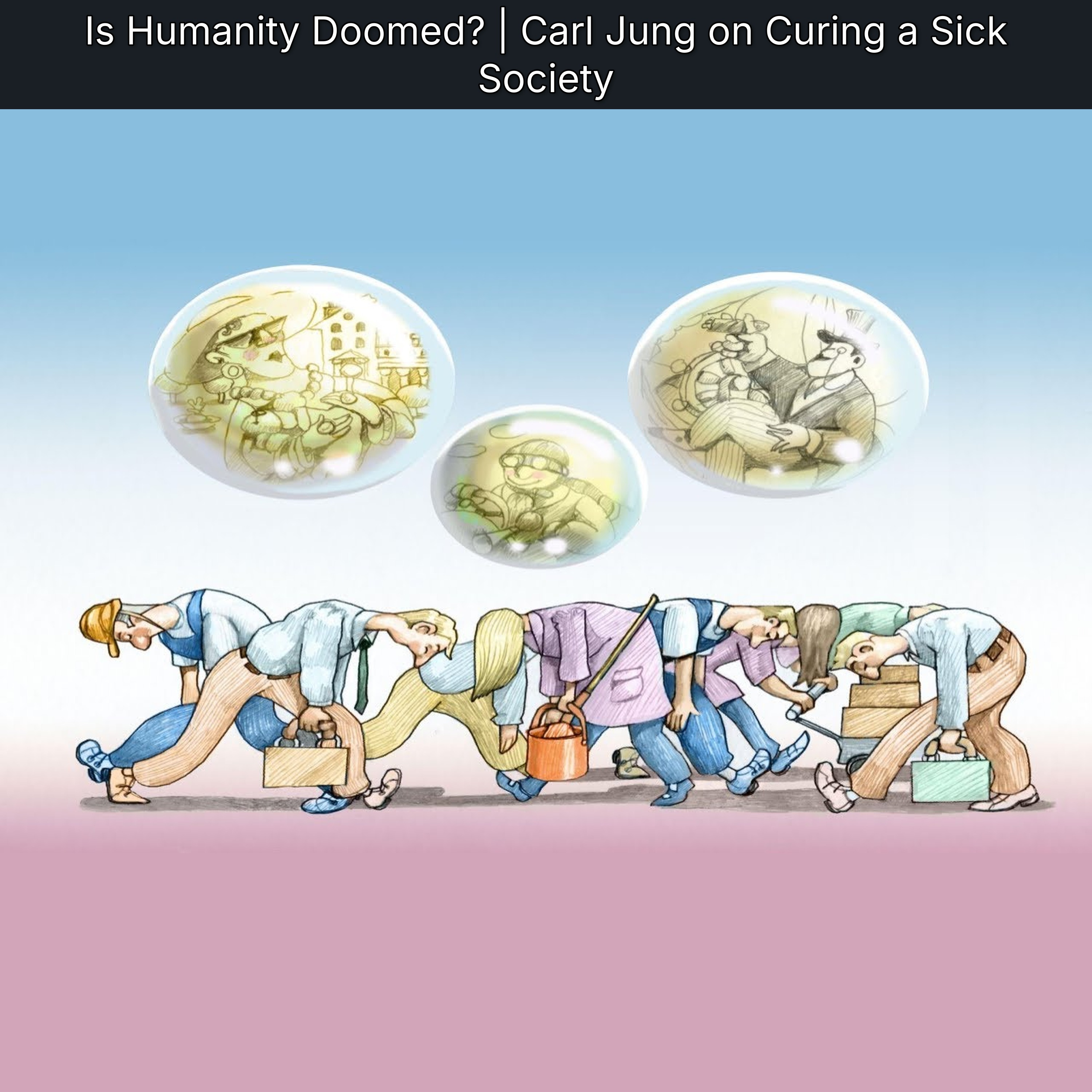 Is Humanity Doomed? | Carl Jung on Curing a Sick Society episode artwork