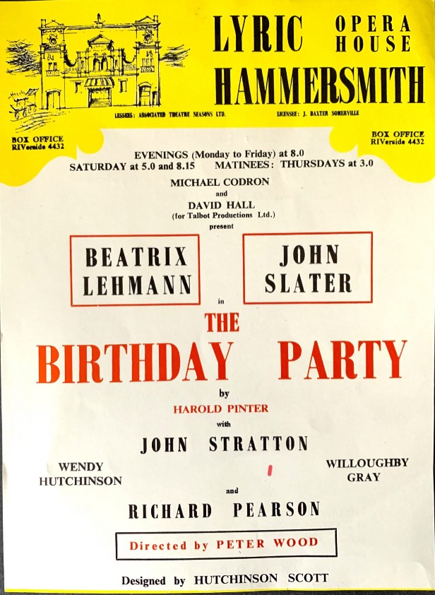 Harold Pinter vs The Critics