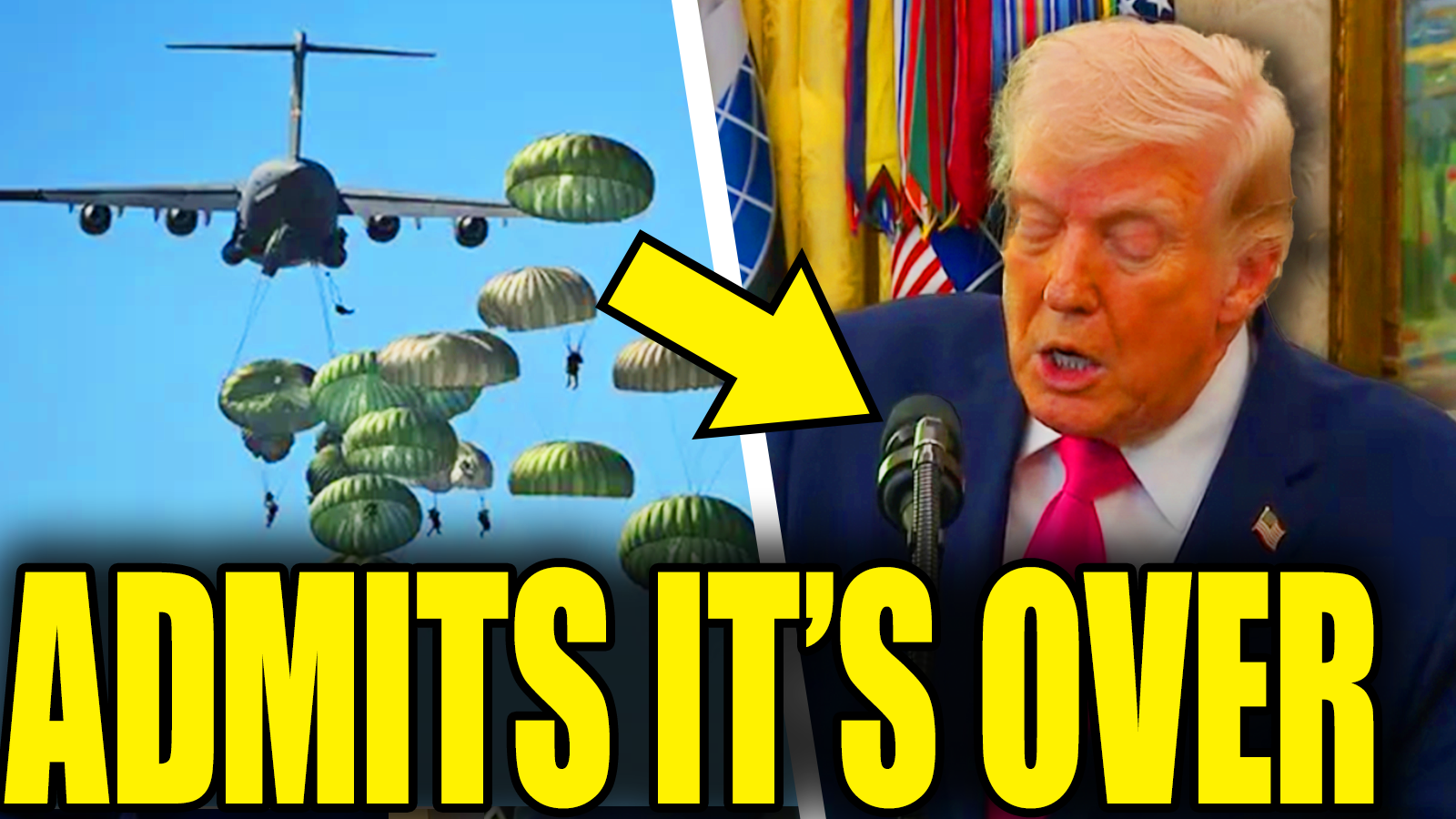 Trump Surrenders In Oval Office Disaster As Backfiring Invasion Ends Plan episode artwork