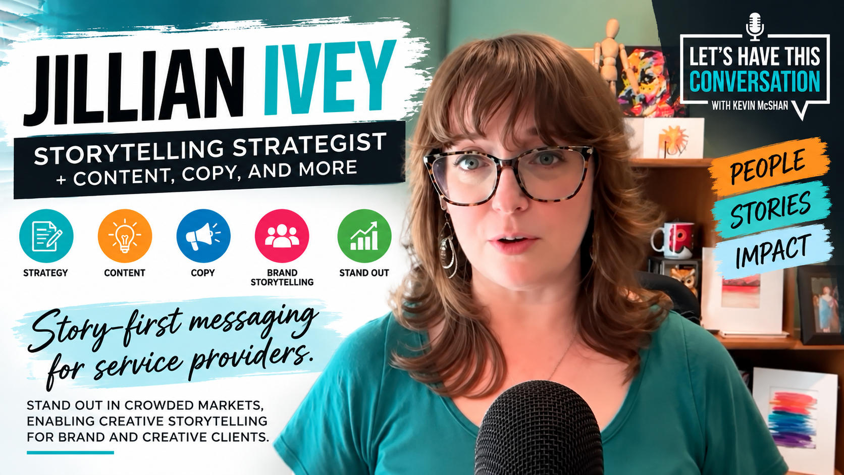 Stop Selling, Start Telling: Jillian Ivey Your Story, Told Your Way episode artwork
