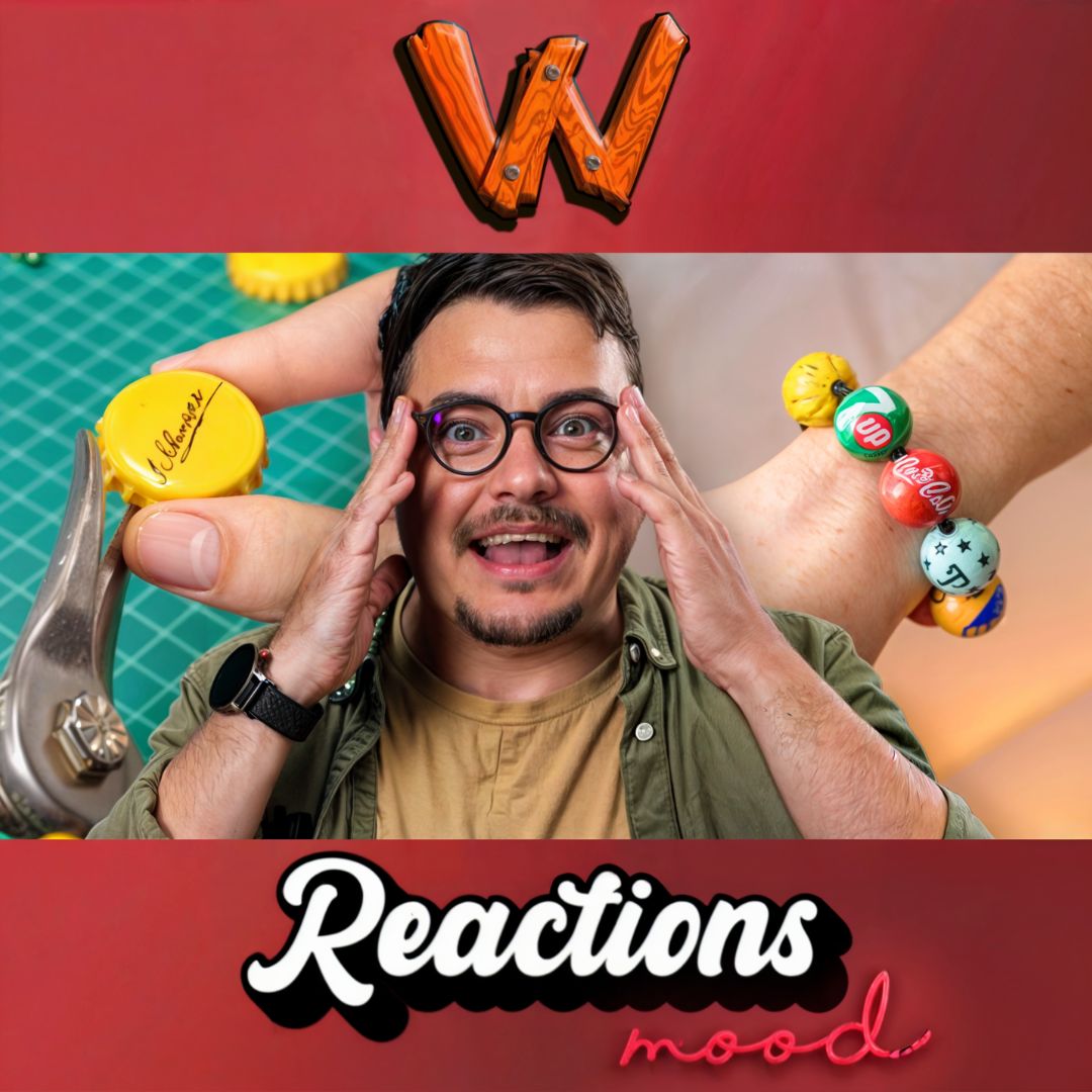 Bottle Cap Art That’ll Blow Your Mind: Crafter Reacts! episode artwork