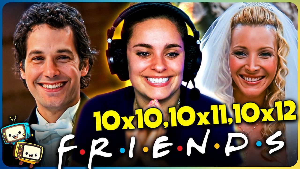 FRIENDS (2003) Season 10 Episodes 10x10, 10x11, & 10x12 Reaction! | First Time Watch! episode artwork