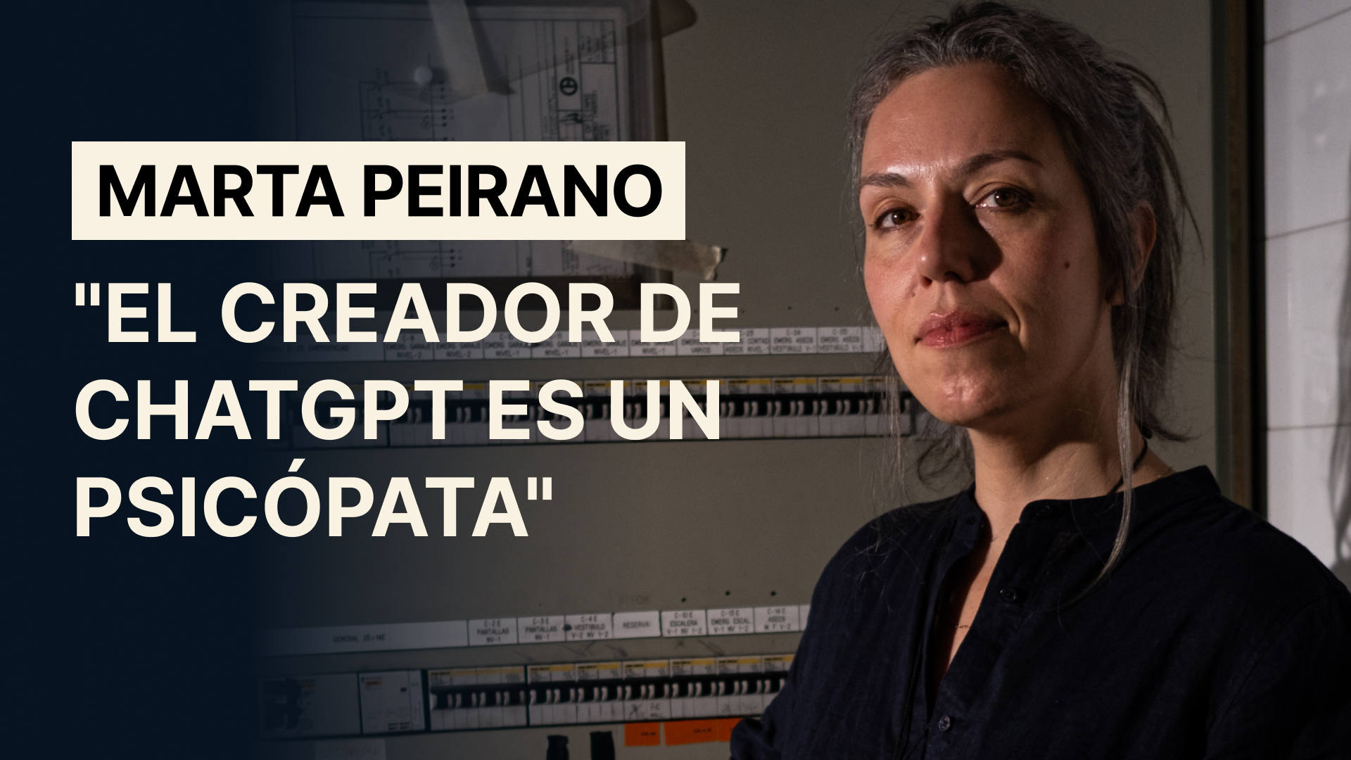 Marta Peirano: "Un psicópata no siente vergüenza. Solo ambición. Por eso triunfa" episode artwork
