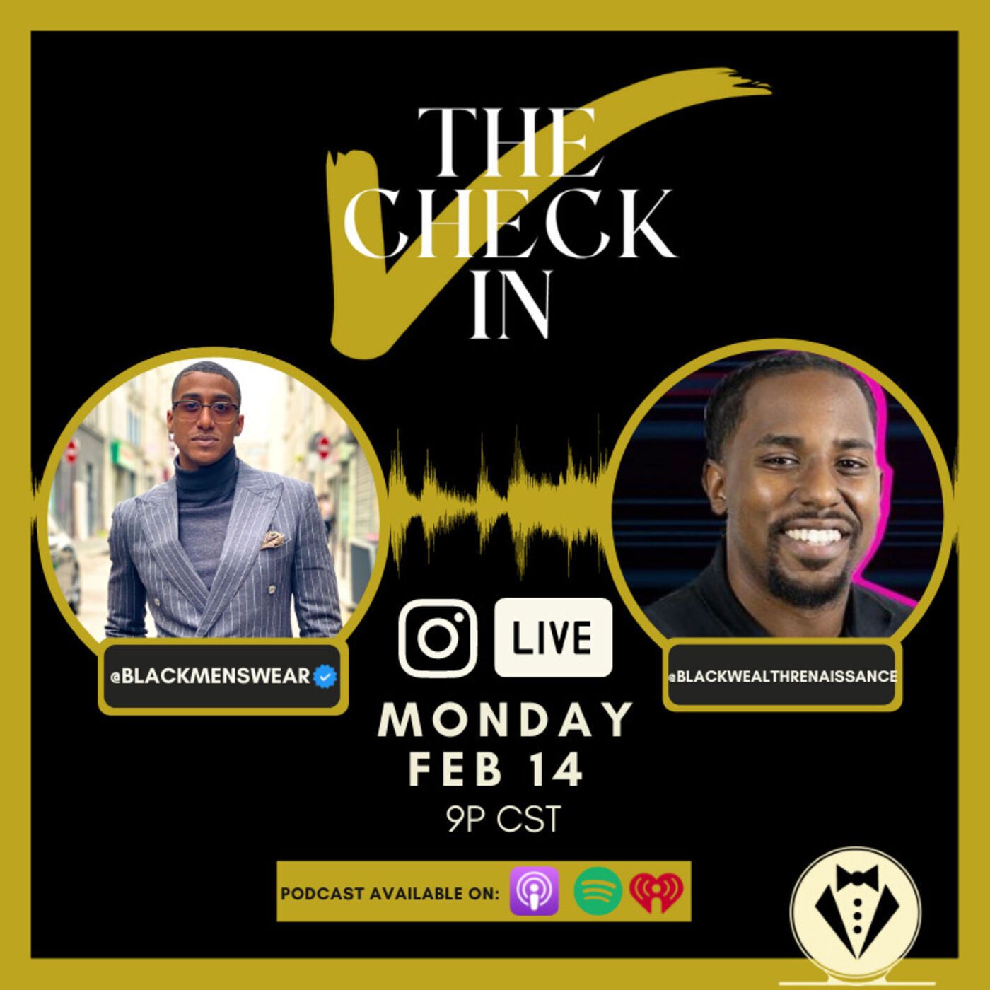 The Check-In with Black Menswear