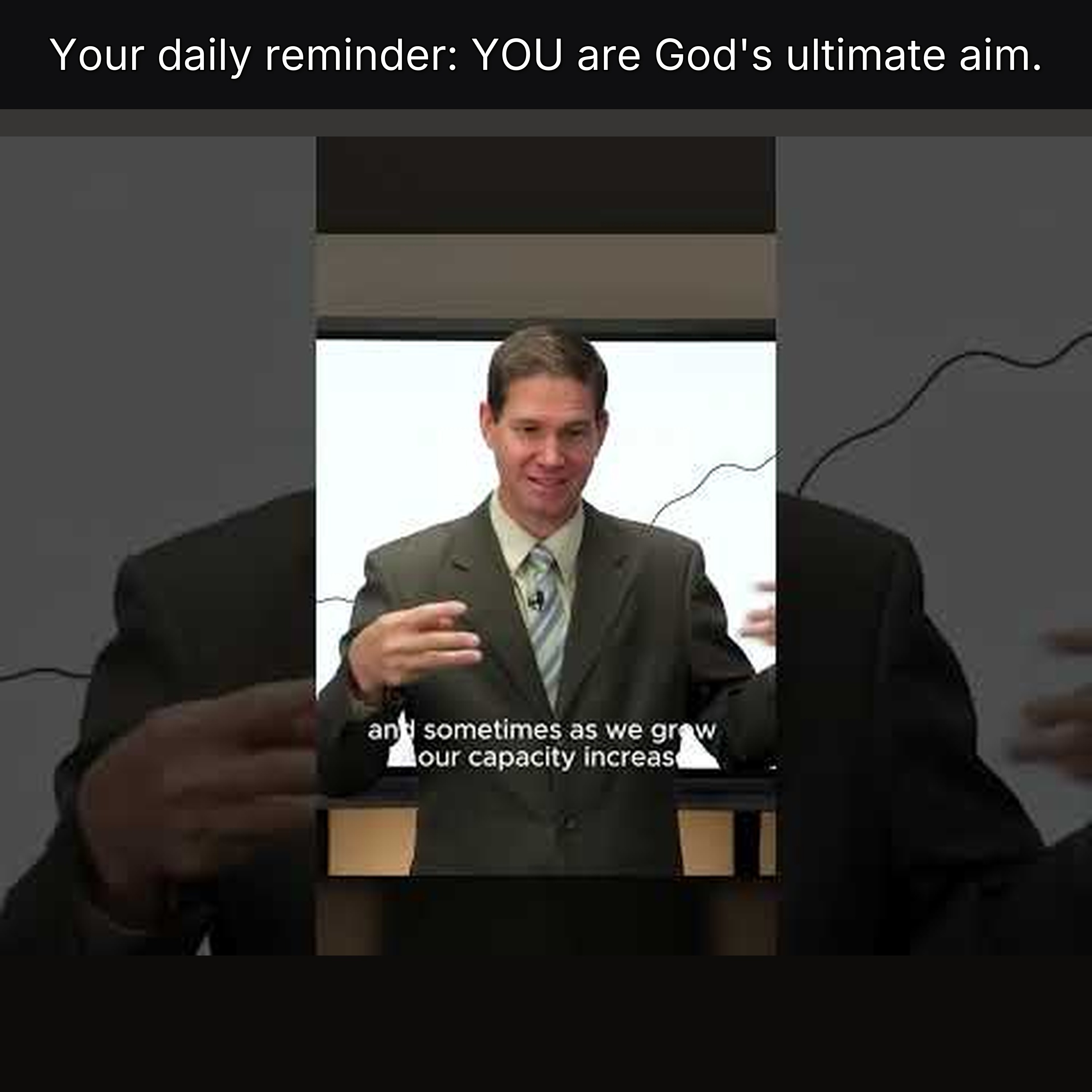 Your daily reminder: YOU are God's ultimate aim. episode artwork