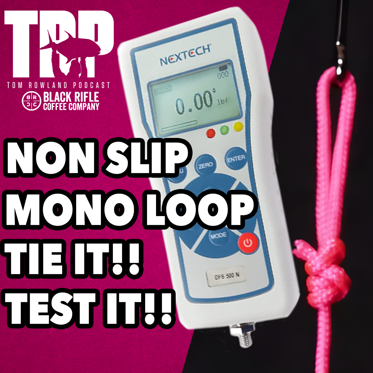 How 2 Tuesday - Non Slip Mono Loop: Tie it!! Test it!! - Episode #749