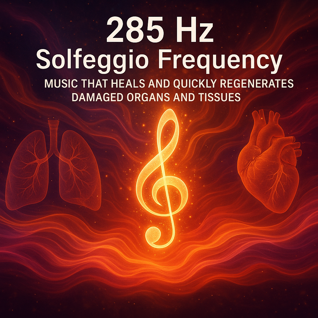 285 Hz Solfeggio Frequency – Music that HEALS and QUICKLY REGENERATES damaged organs and tissues