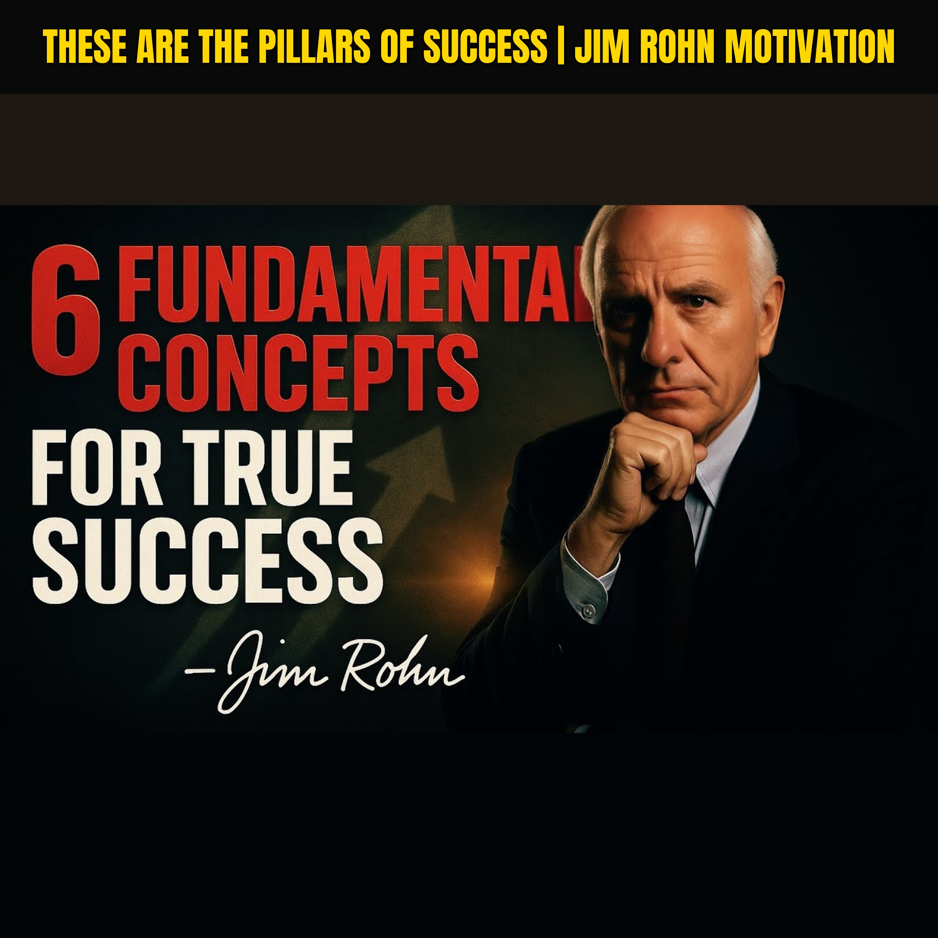 These Are The Pillars of Success | Jim Rohn Motivation