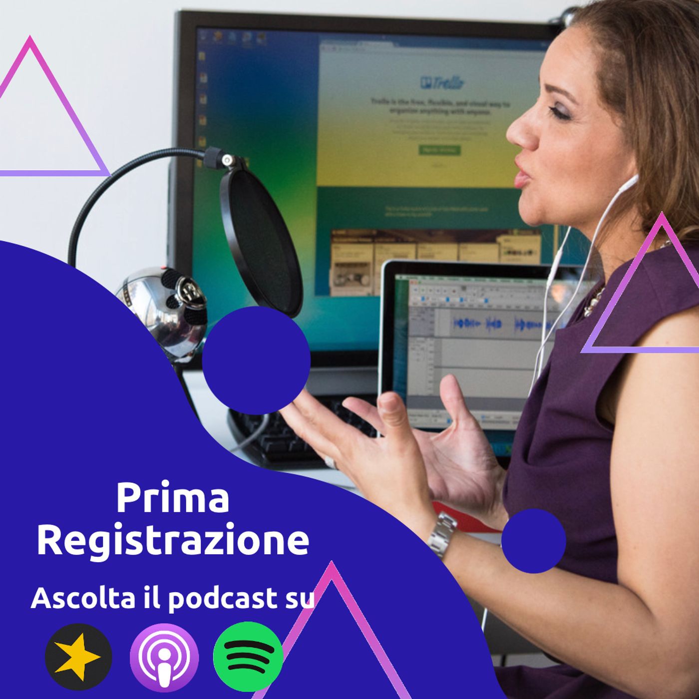 Come registrare il primo episodio del Podcast
