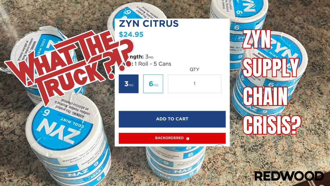 The great American Zyn shortage?