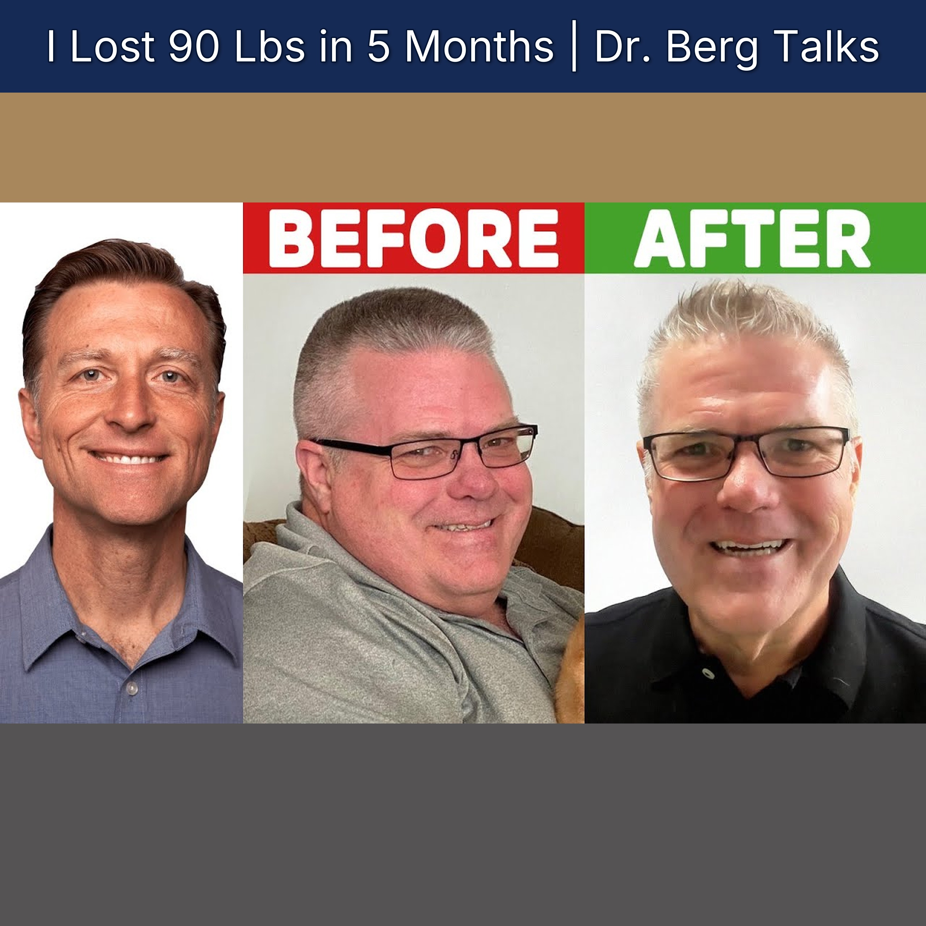 I Lost 90 Lbs in 5 Months | Dr. Berg Talks