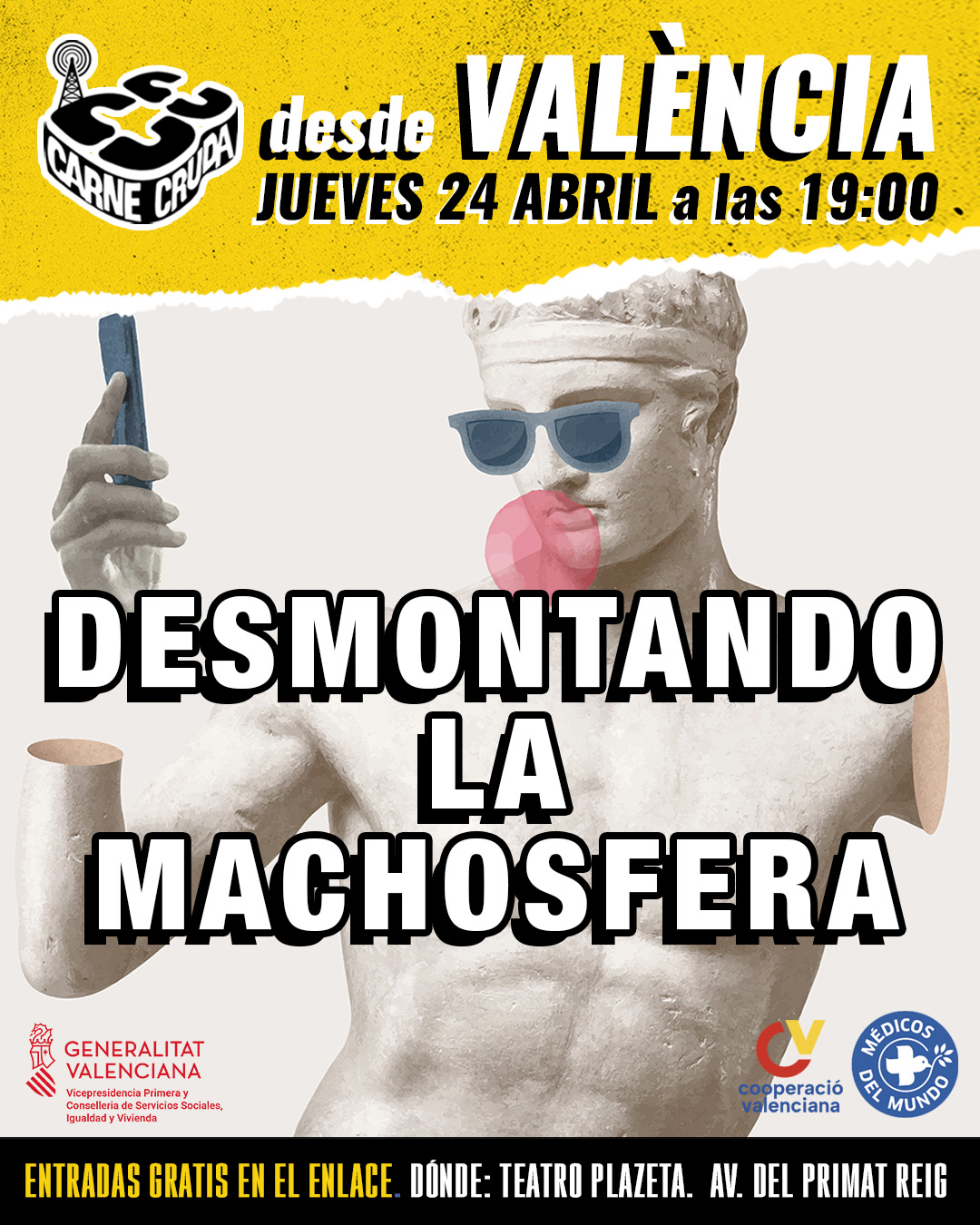 Desmontando la machosfera: CARNE CRUDA EN VALÈNCIA (#1503)