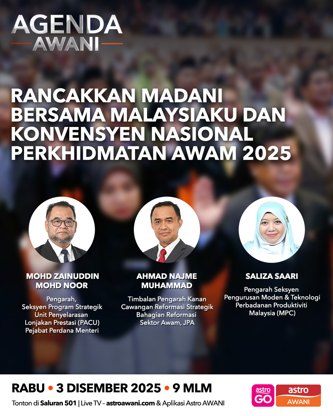 Agenda AWANI: Rancakkan MADANI Bersama Malaysiaku dan Konvensyen Nasional Perkhidmatan Awam 2025