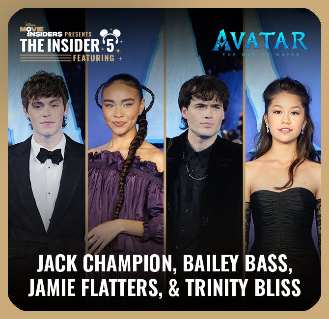 The Insider 5 featuring Jack Champion, Bailey Bass, Jamie Flatters, and Trinity Bliss The Insider 5 featuring Jack Champion, Bailey Bass, Jamie Flatters, and Trinity Bliss