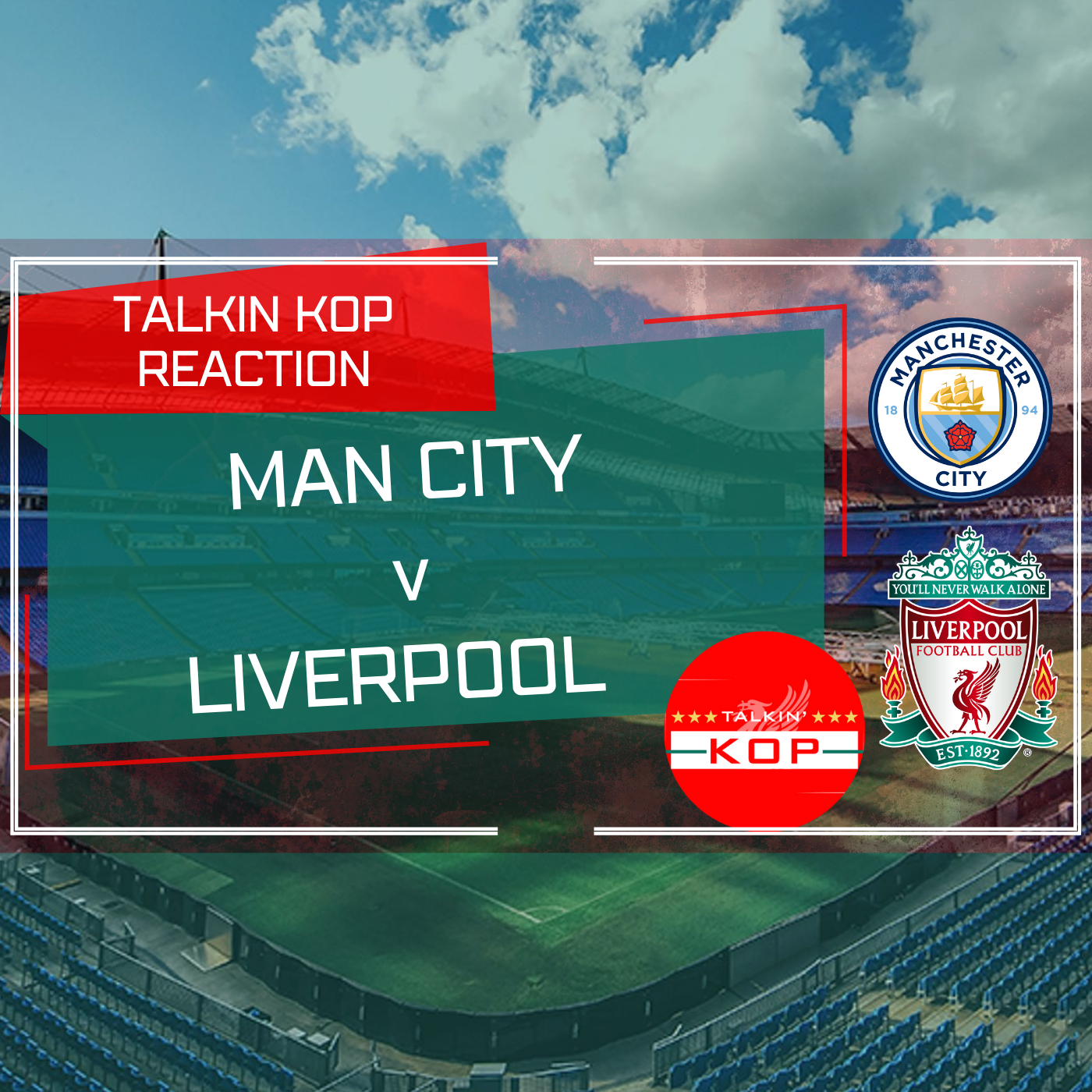 Man City 1 Liverpool 1 | Instant Match Reaction episode artwork