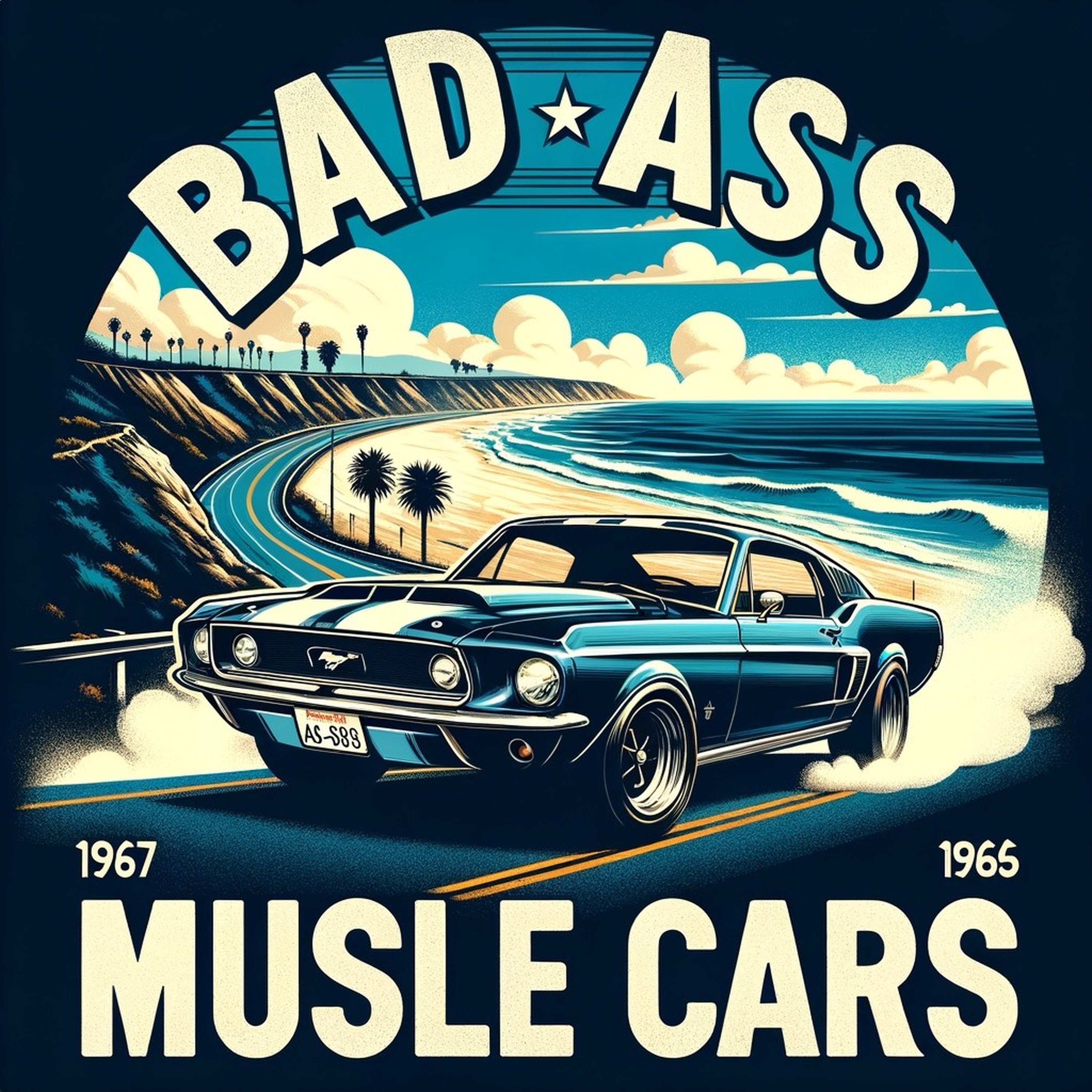 Bad Ass Muscle Cars podcast artwork