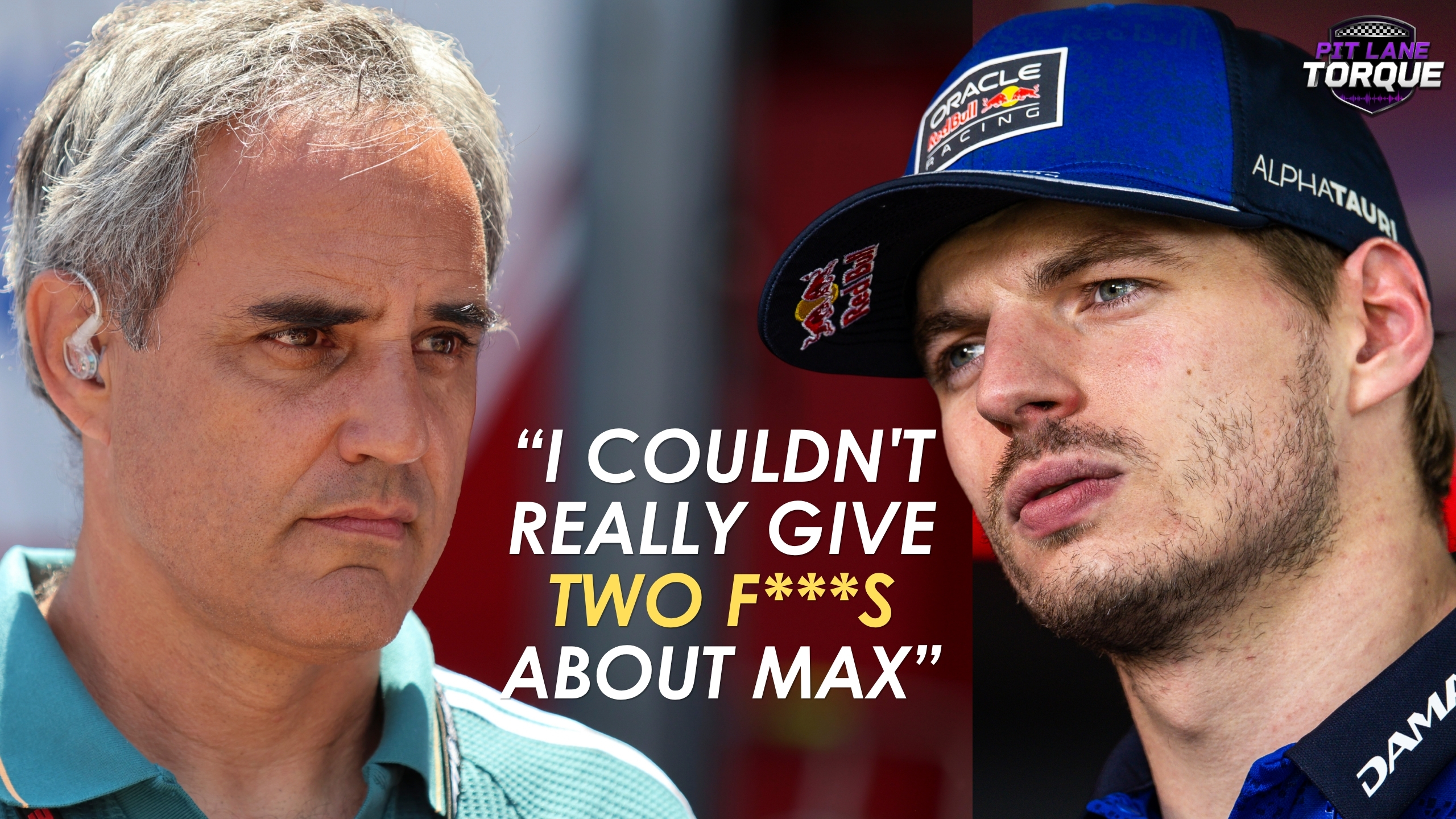 My FEUD with Max Verstappen + Lewis Hamilton's title hopes | Juan Pablo Montoya interview special episode artwork