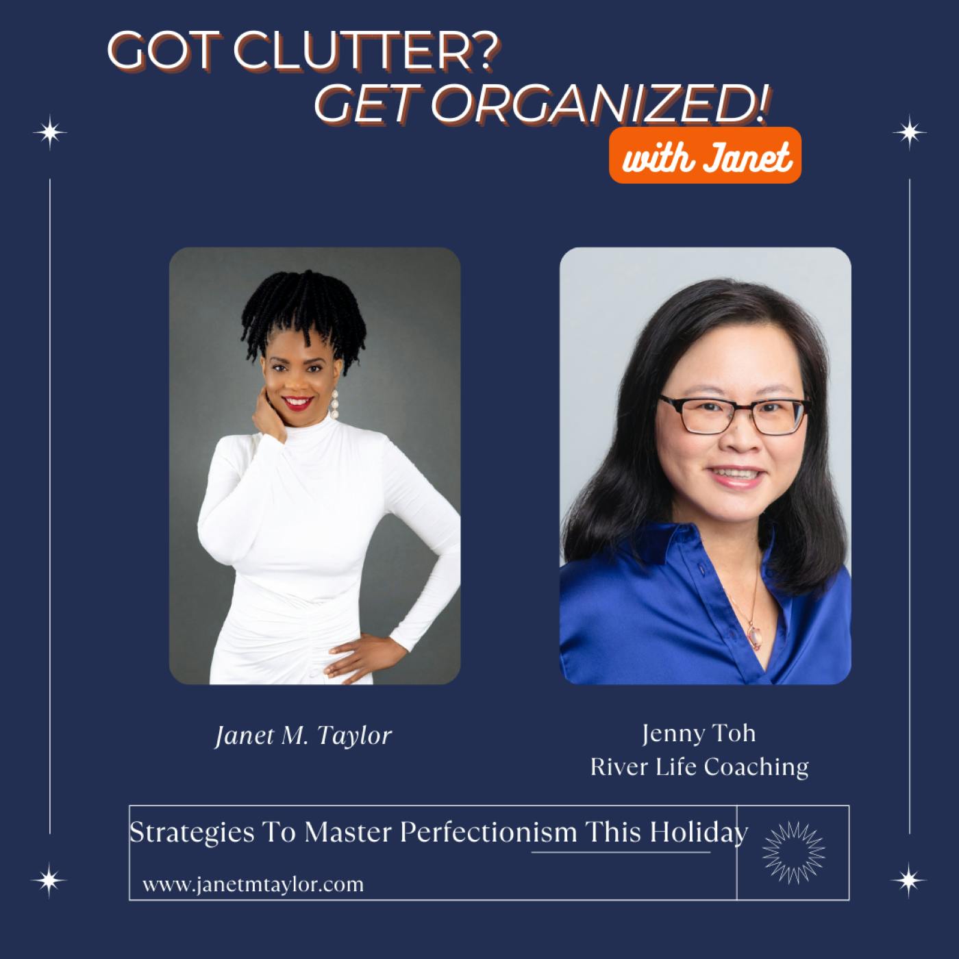 Strategies To Master Perfectionism This Holiday with Jenny Toh, River Life Coaching