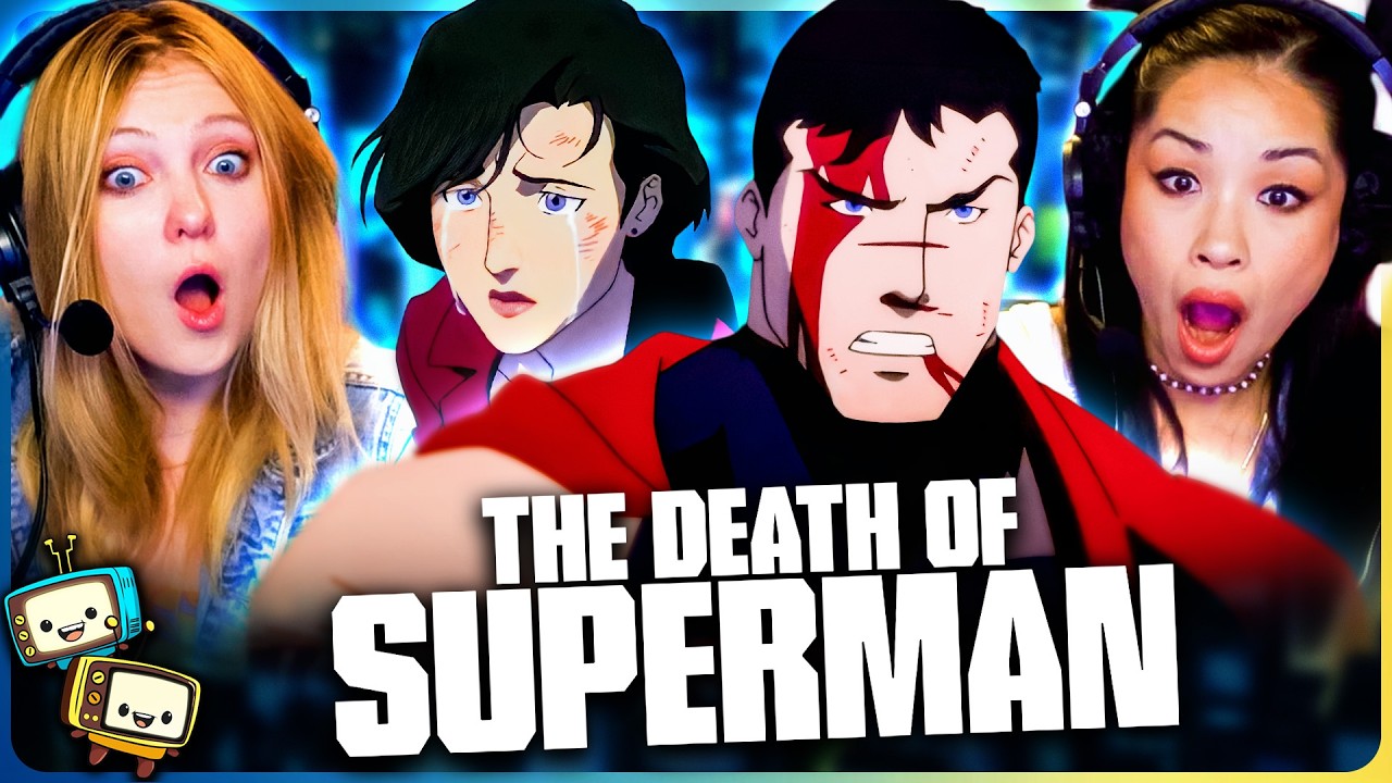 THE DEATH OF SUPERMAN (2018) Movie Reaction! | First Time Watch! | Jerry O'Connell | DC Animation episode artwork