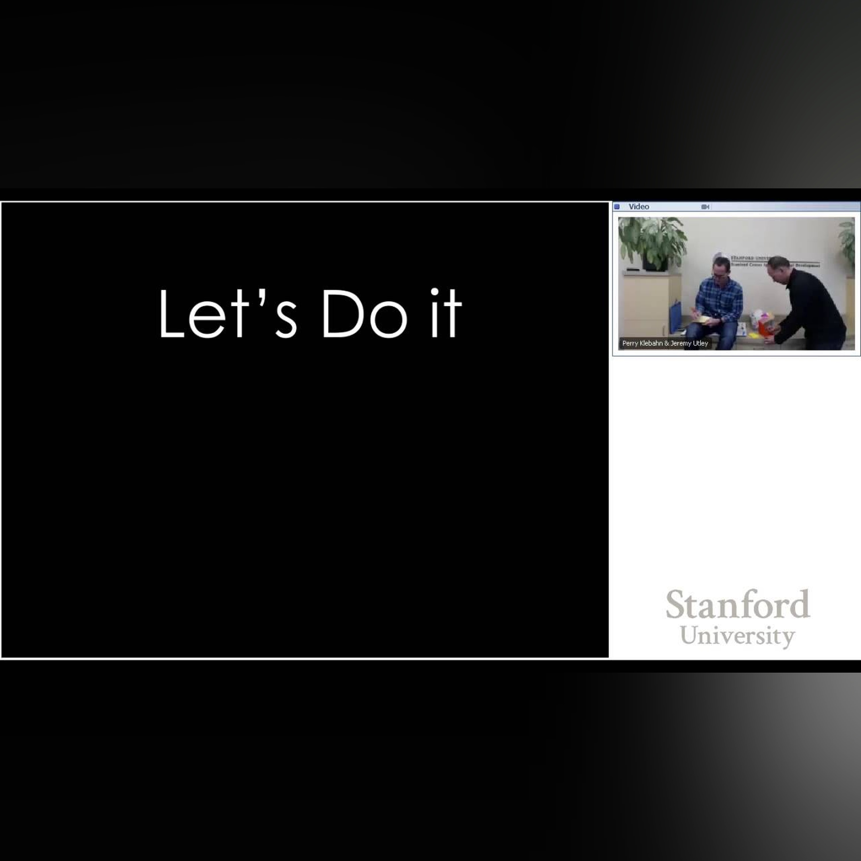 Stanford Webinar: How to Bring Empathy and Experimentation into Your Work Today