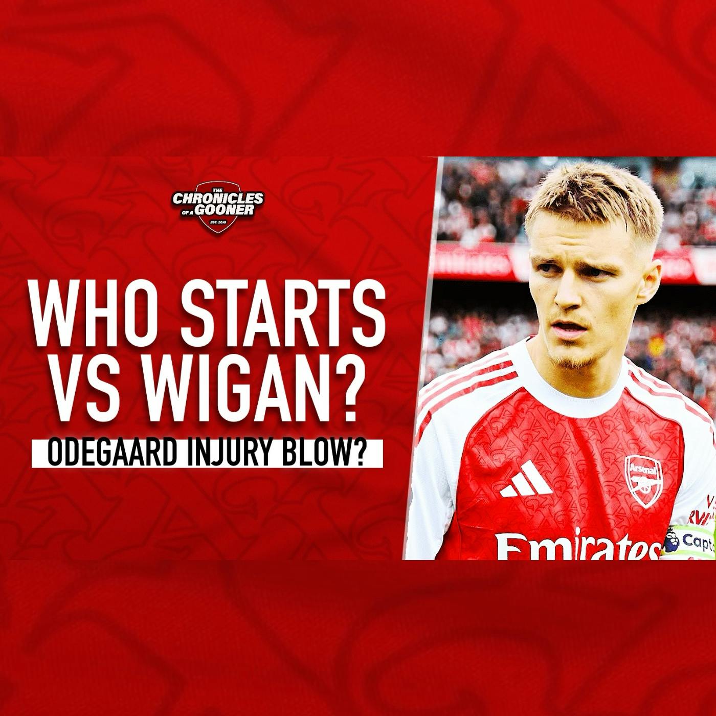 Who starts for Arsenal vs Wigan? Gunners suffer Odegaard injury blow? Who starts for Arsenal vs Wigan? Gunners suffer Odegaard injury blow?