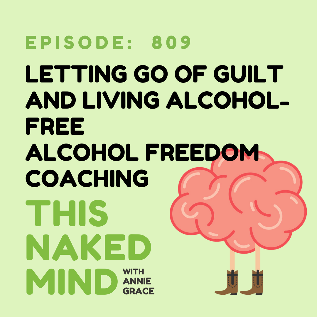 Letting Go of Guilt and Living Alcohol-Free | Alcohol Freedom Coaching | E809