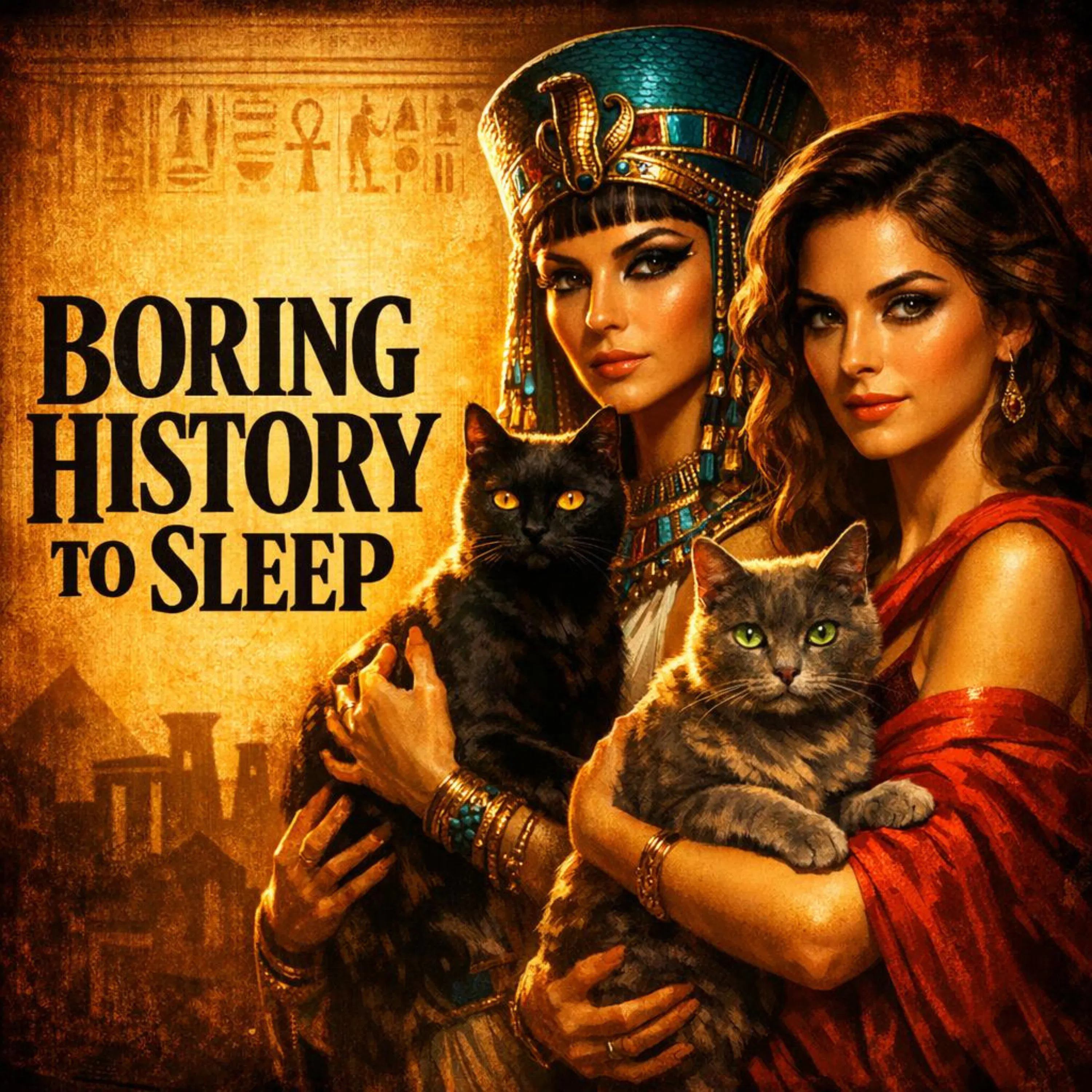 How We Domesticated Cats (Twice) - and more | Boring History For Sleep episode artwork