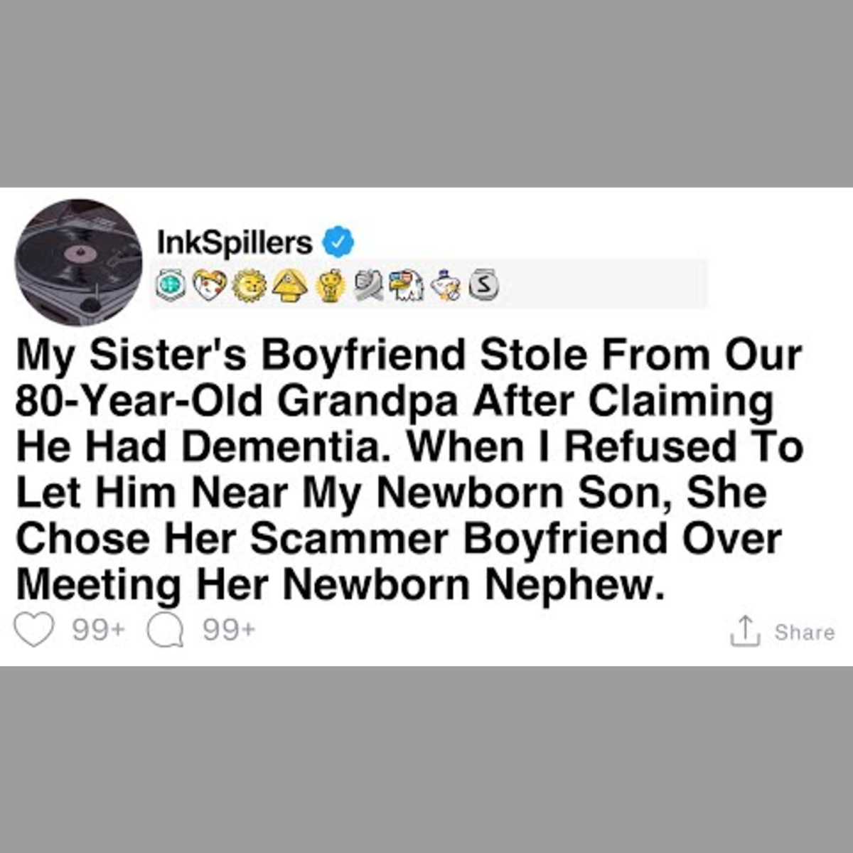 Sister's Boyfriend Accused of Scamming Our Elderly Grandpa
