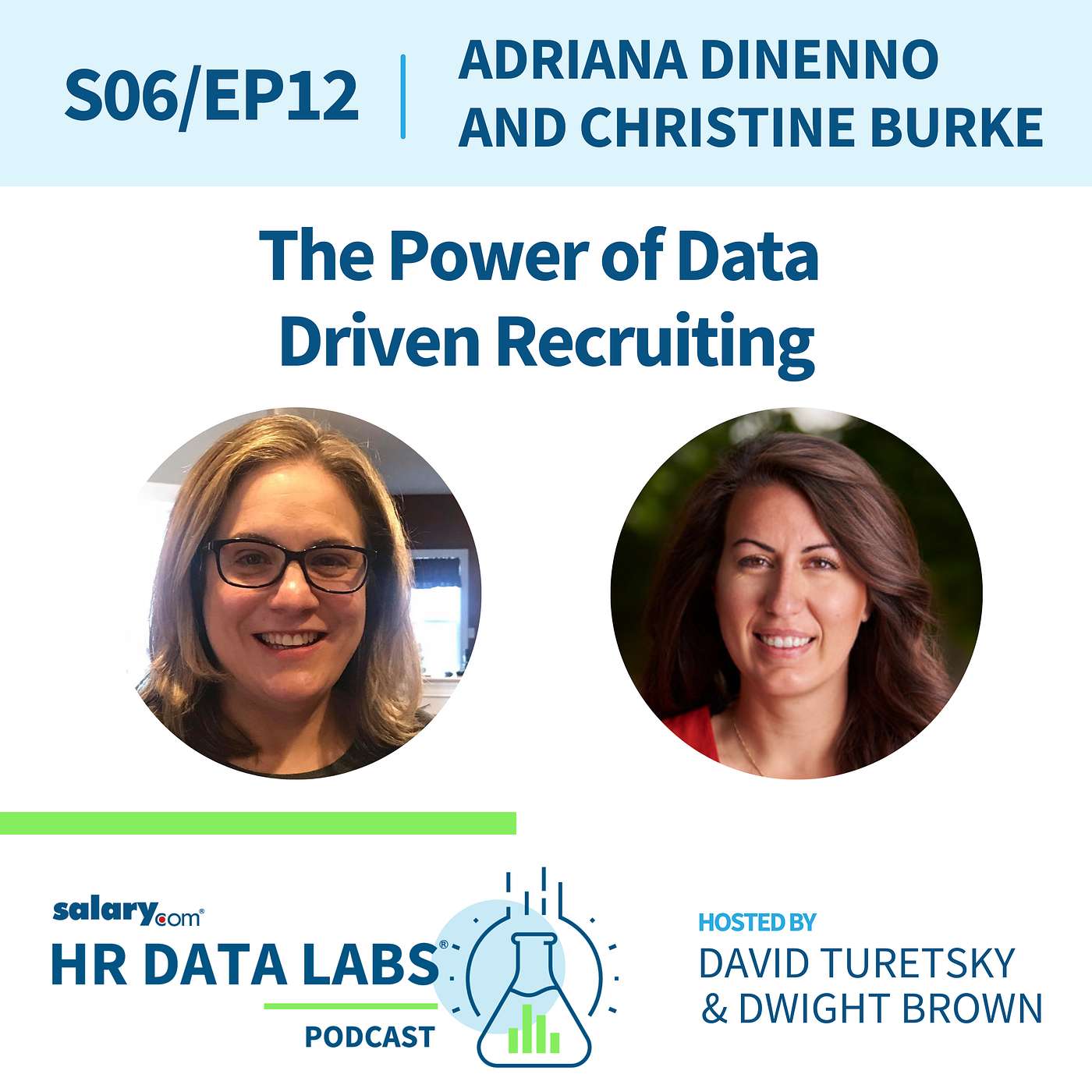 Adriana DiNenno and Christine Burke - The Power of Data Driven Recruiting episode artwork