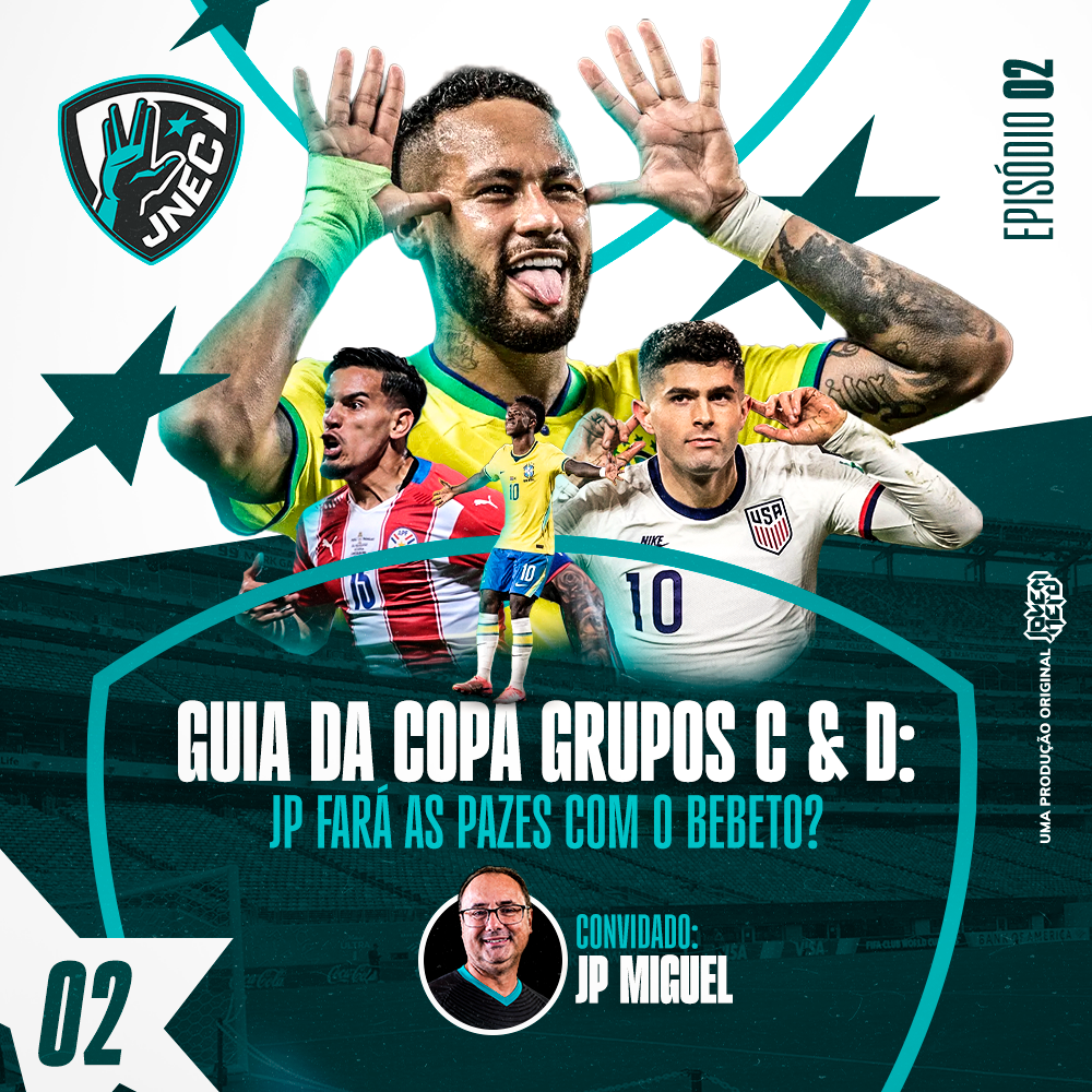 GUIA DA COPA 2026 - GRUPOS C & D: JP Vai Fazer as Pazes com o Bebeto? | Jovem Nerd Esporte Clube 02