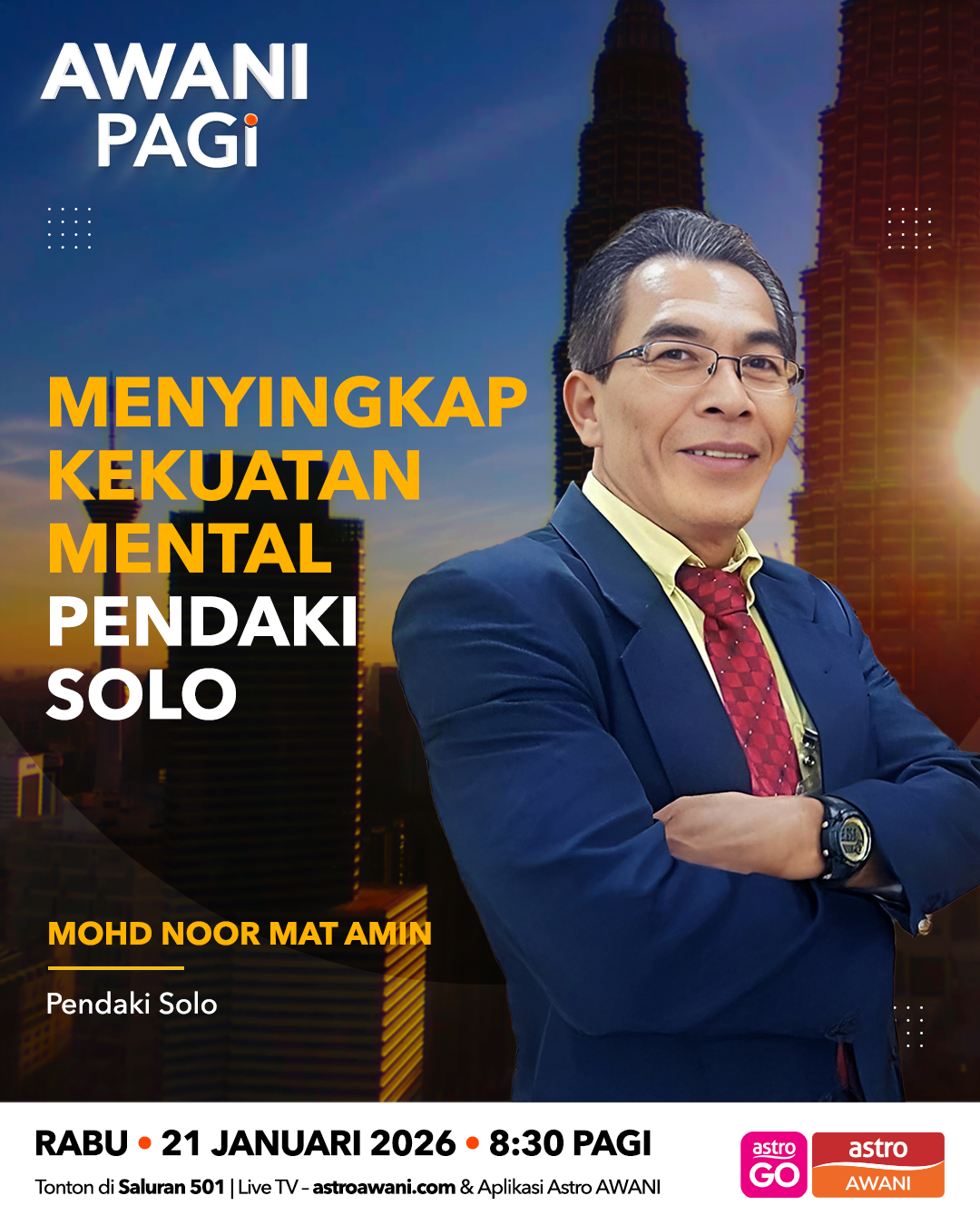 AWANI Pagi: Menyingkap kekuatan mental pendaki solo