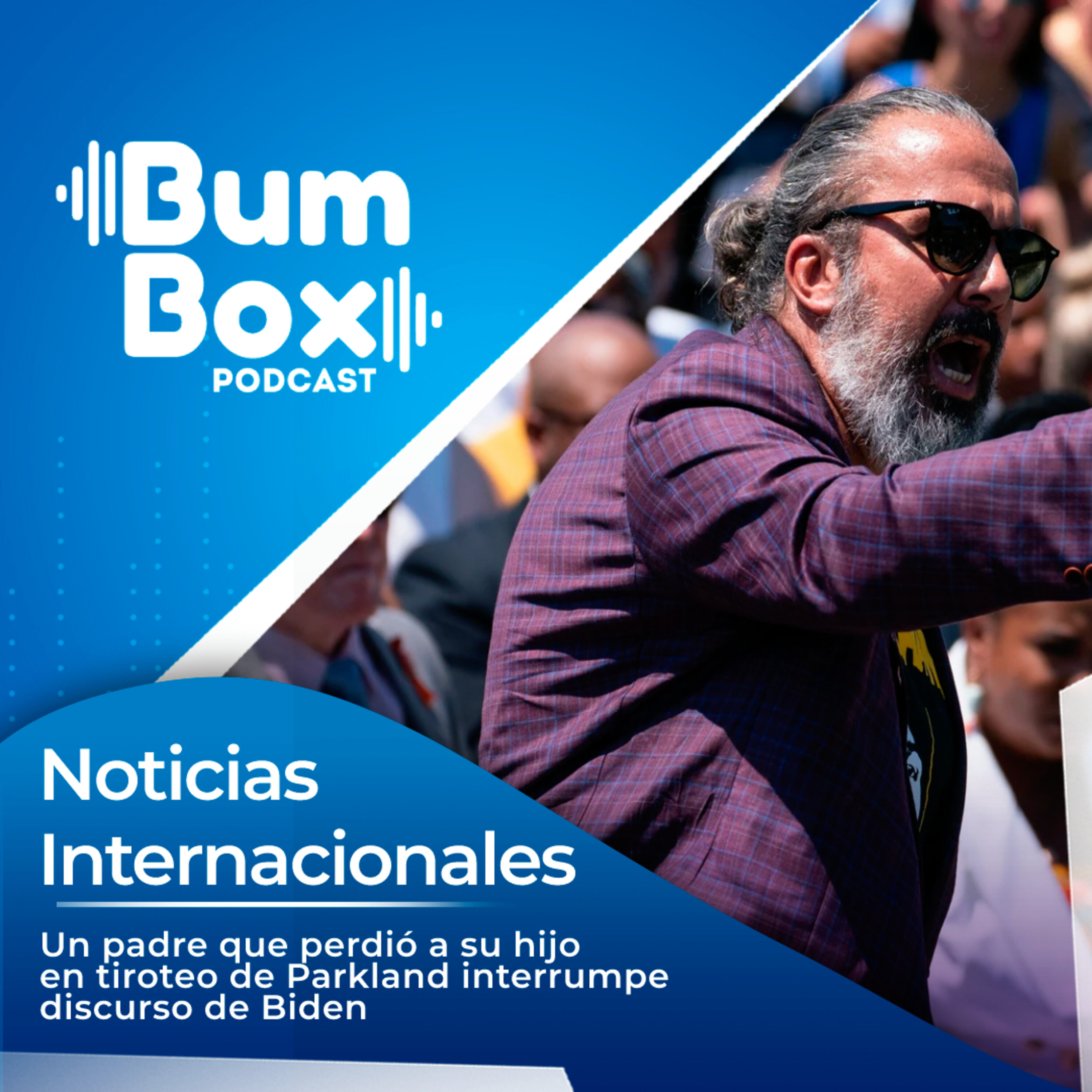 Padre que perdió a su hijo en tiroteo de Parkland interrumpe discurso de Biden