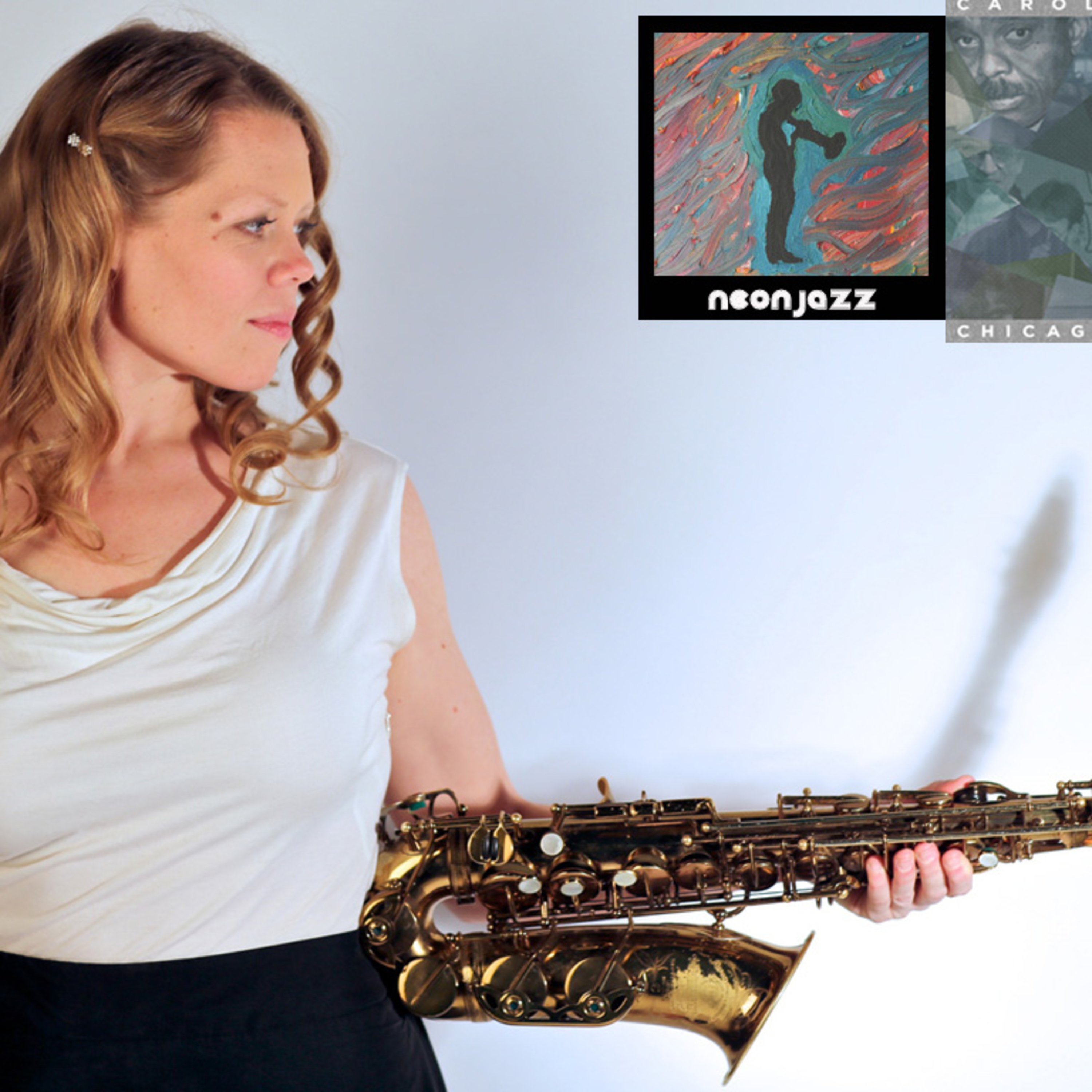 NYC Saxophonist Caroline Davis on "Doors: Chicago Storylines" episode artwork