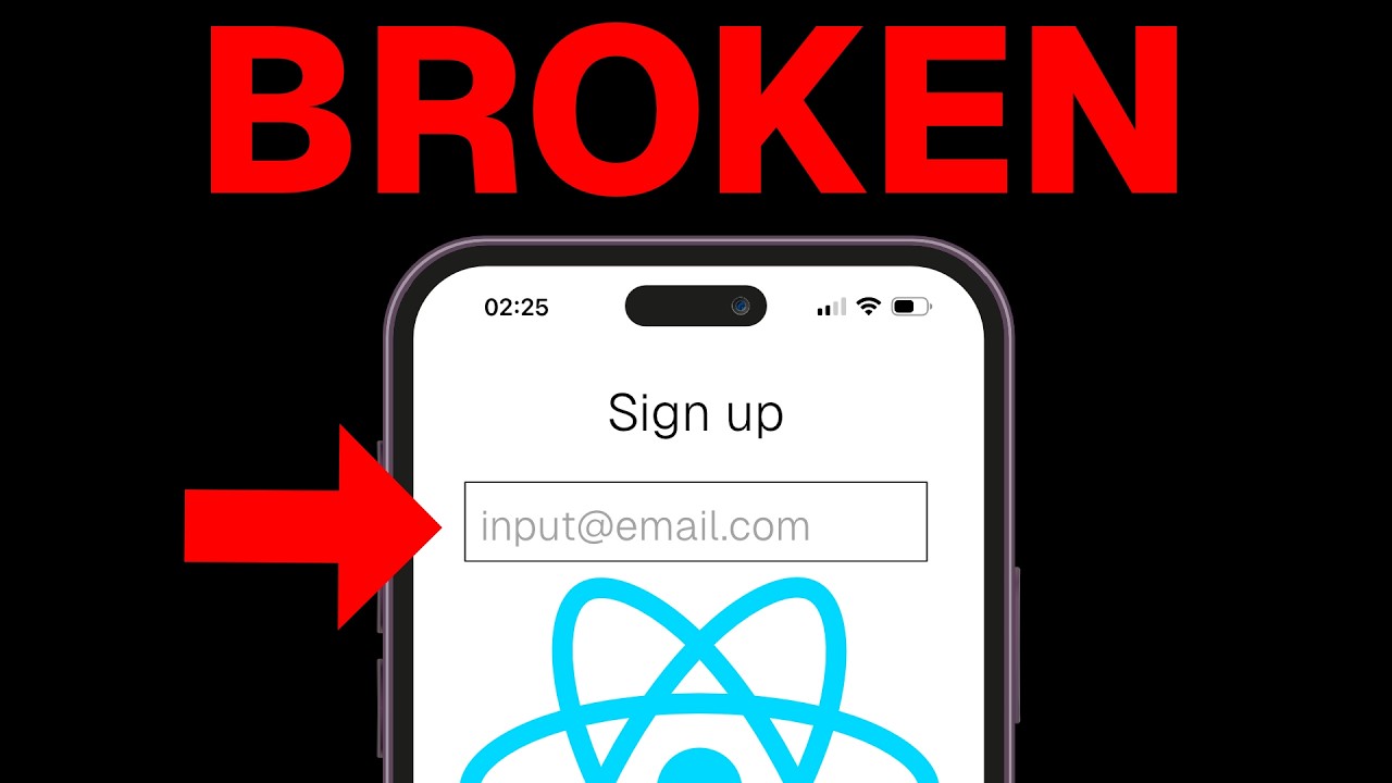 React Native is kind of broken (they NEED to fix this) | Theo - t3․gg