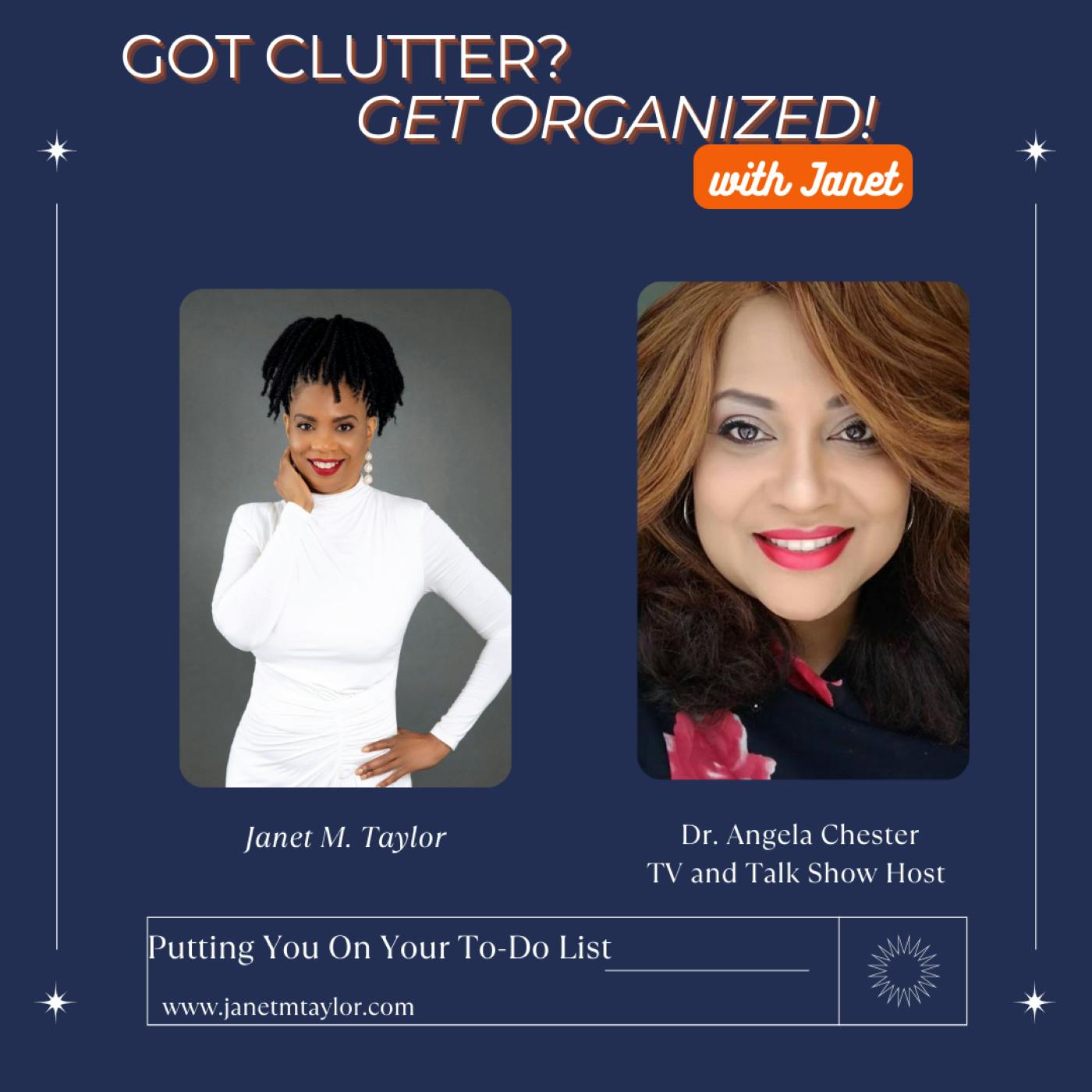 Putting You On Your To-Do List with Dr. Angela Chester, TV & Talk Show Host