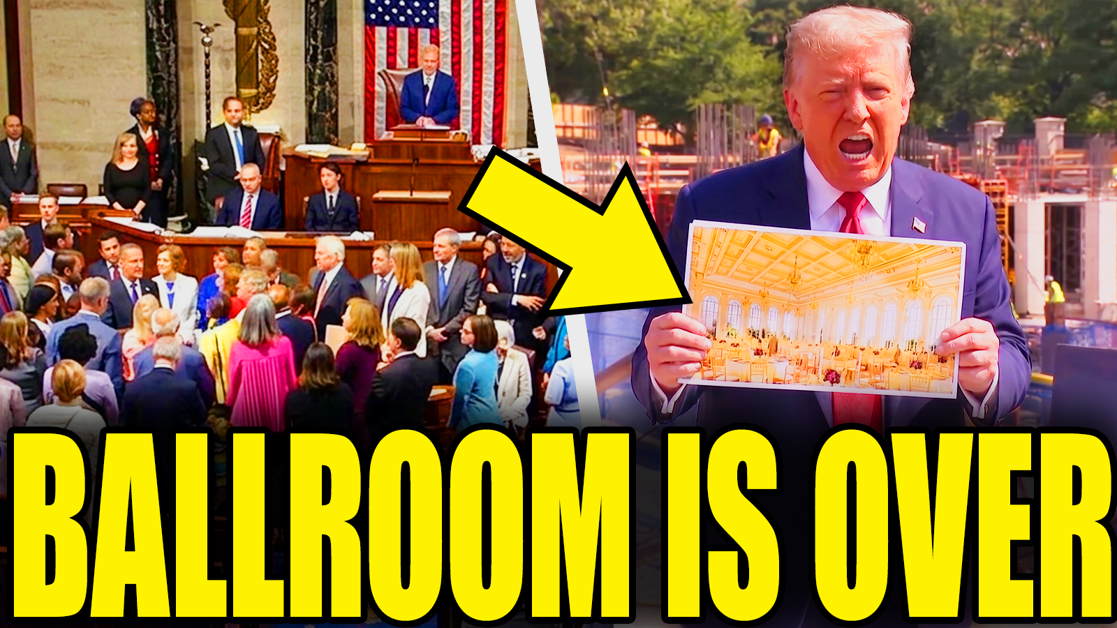 Trump Goes Nuclear As Congress Shuts Down Ballroom Fraud episode artwork