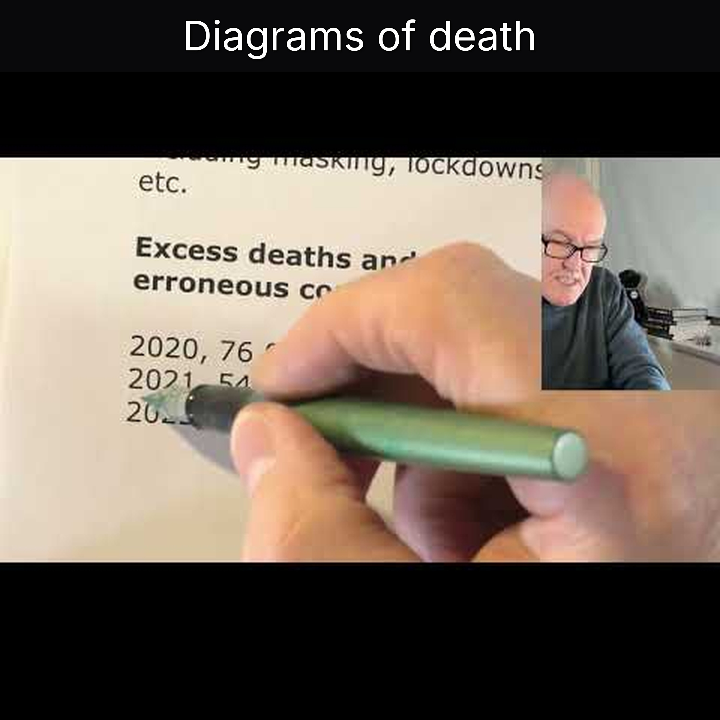 Diagrams of death episode artwork