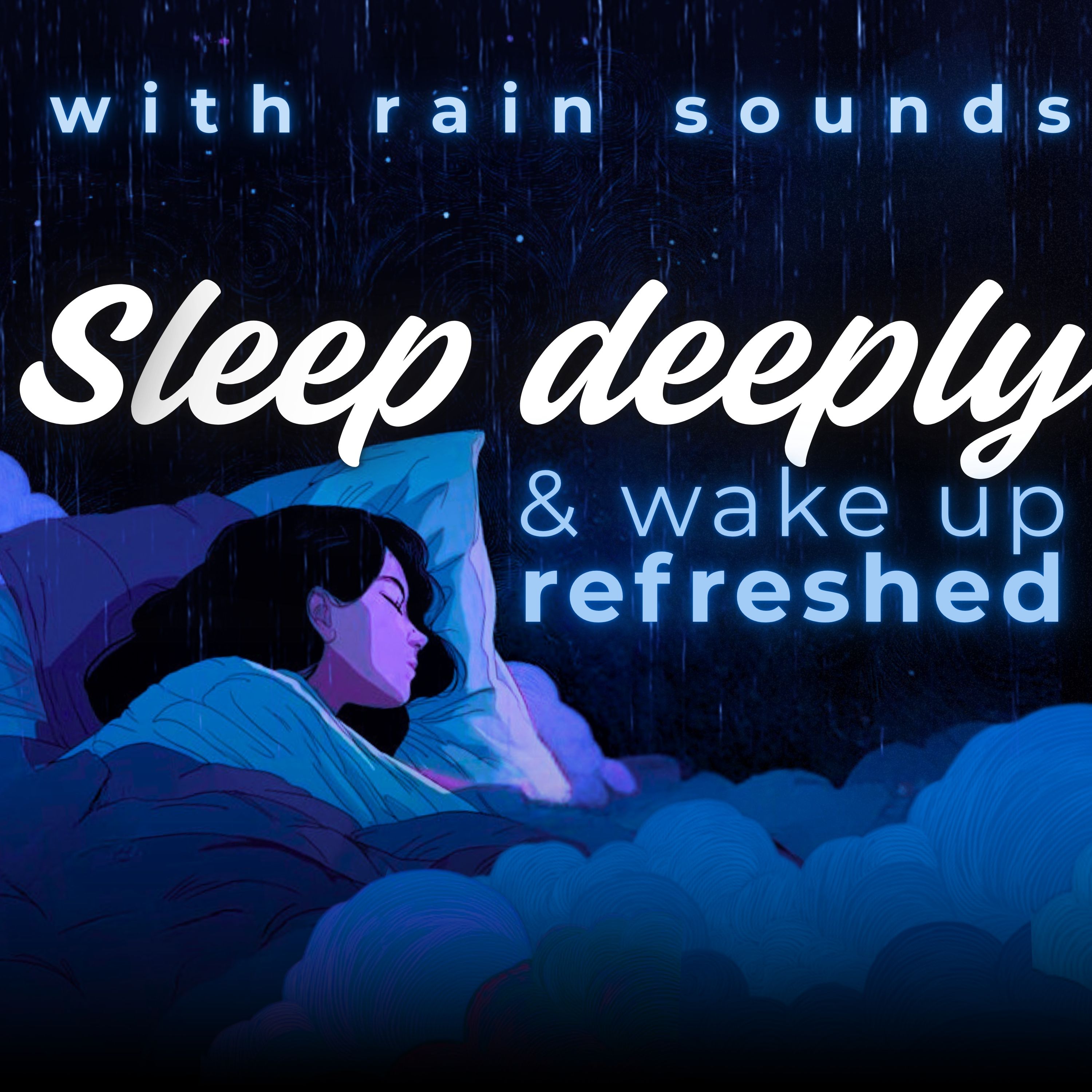 Deep Sleep Meditation & Hypnosis | Rain Sounds