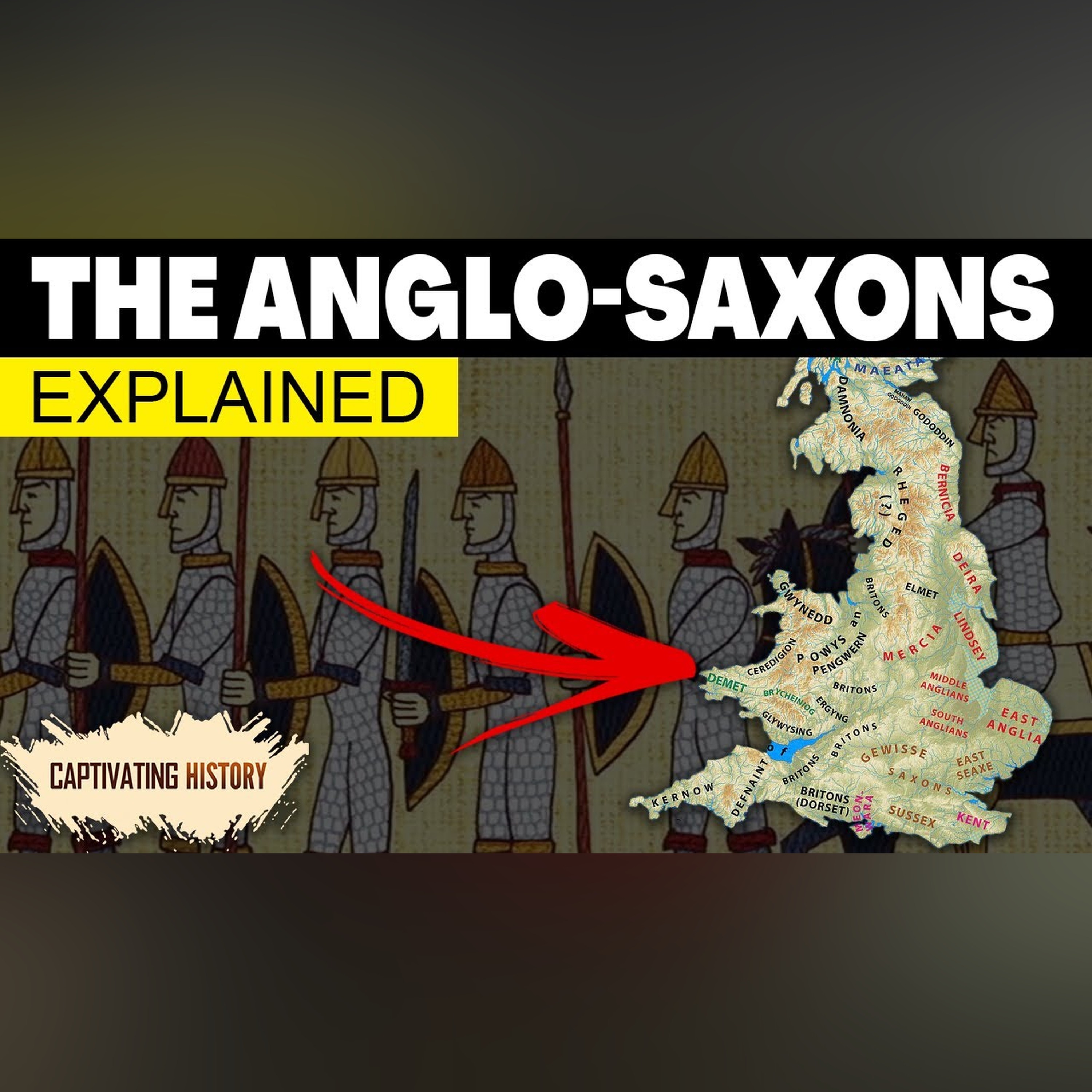 Anglo Saxons Explained in 10 Minutes episode artwork