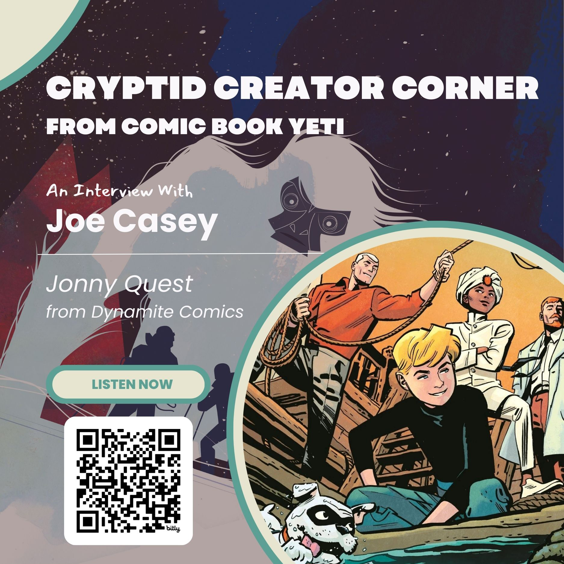 Cryptid Creator Corner from Comic Book Yeti - A Comic Book Interview Podcast