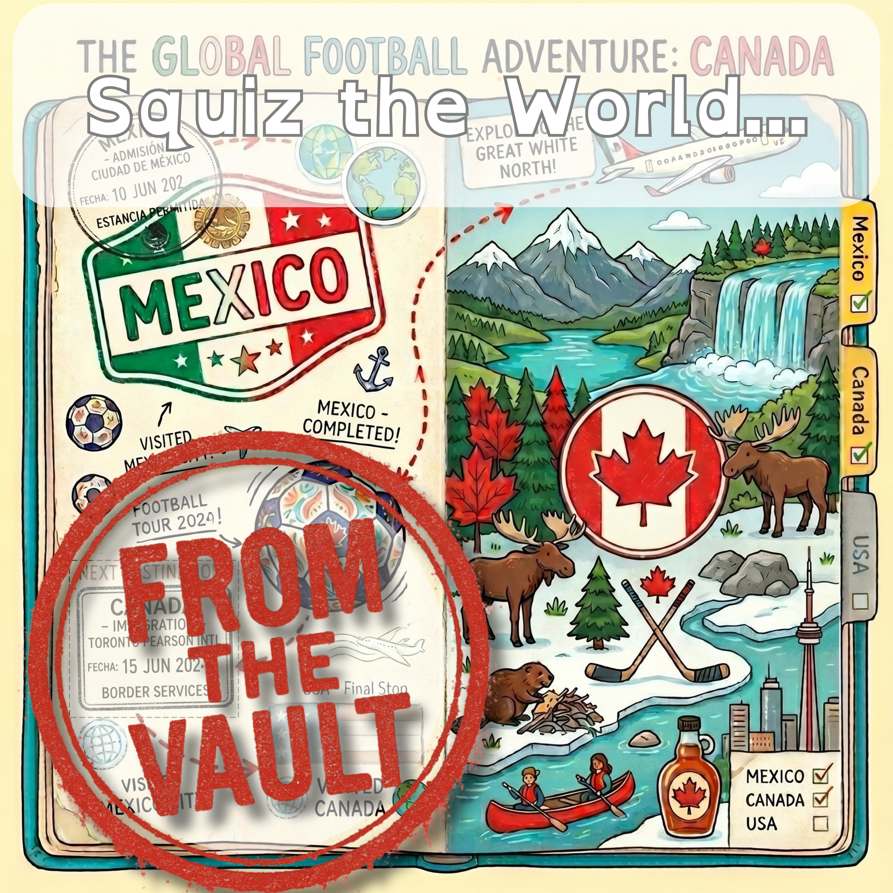 Squiz the World goes to - Canada episode artwork