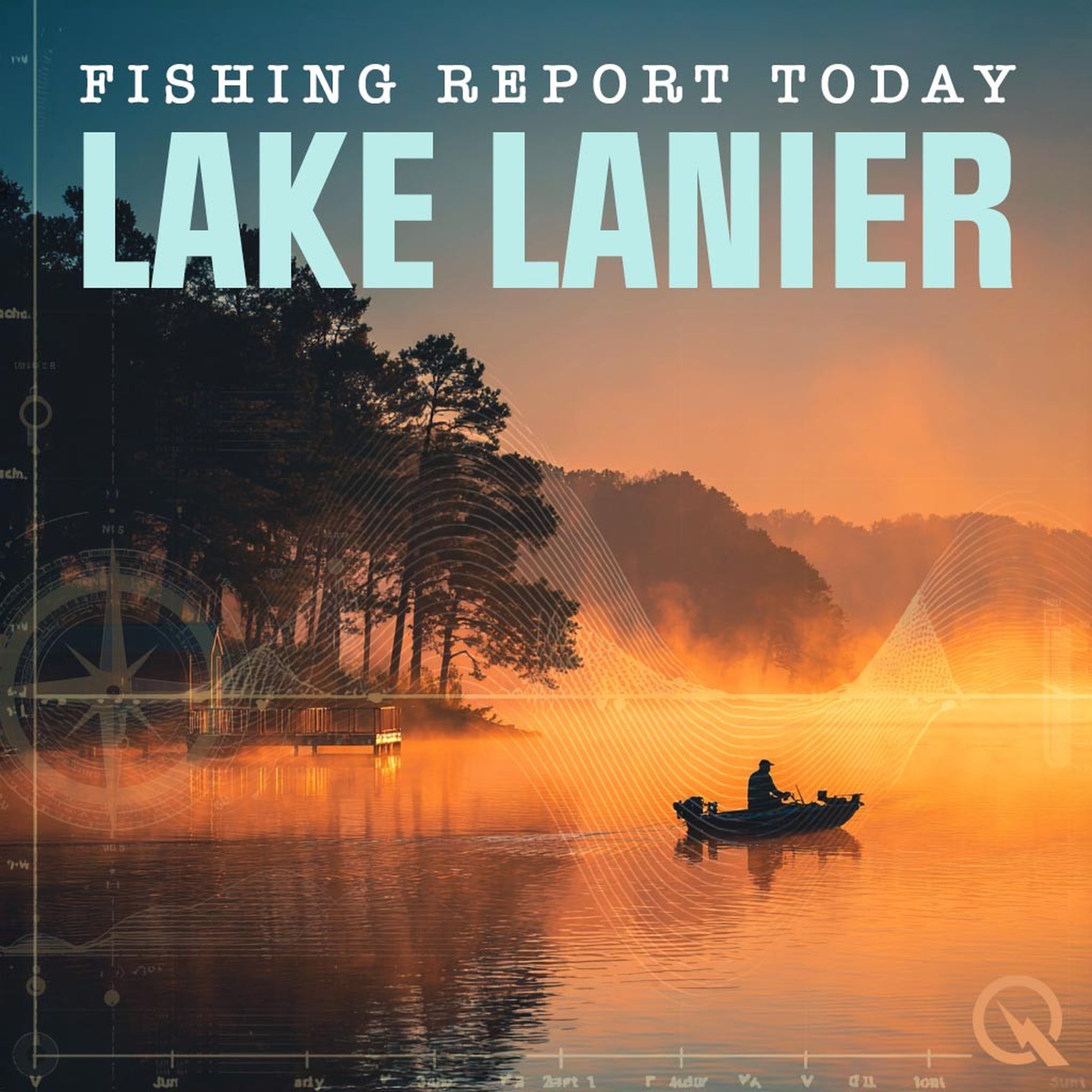 Lake Lanier, Georgia Fishing Report Today podcast artwork