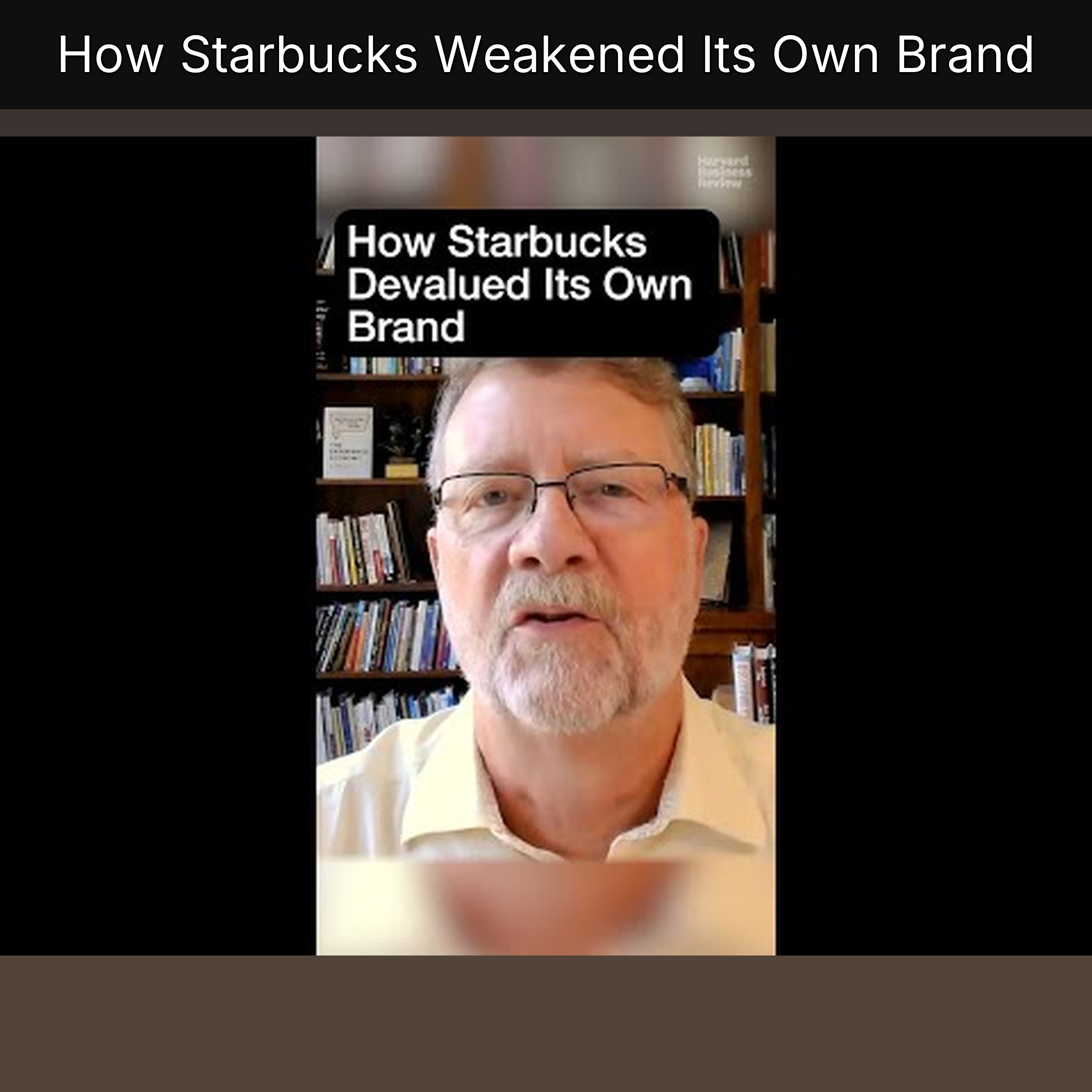 How Starbucks Weakened Its Own Brand episode artwork