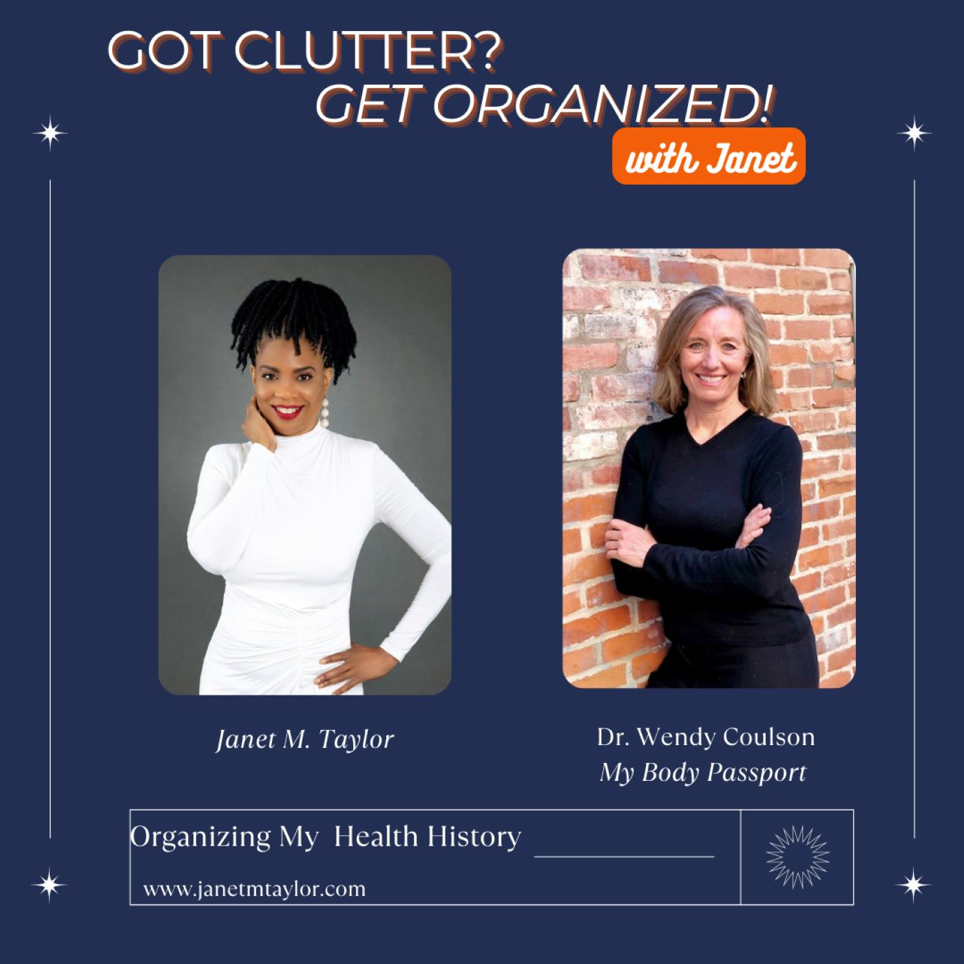 Organizing My Health History with Dr. Wendy Coulson, My Body Passport