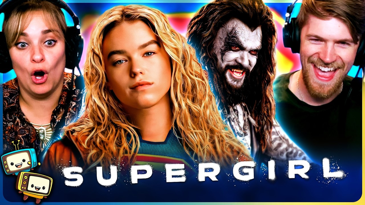 SUPERGIRL (2026) Movie Reaction | First Time Watch | Milly Alcock, Jason Momoa, Matthias Schoenaerts episode artwork