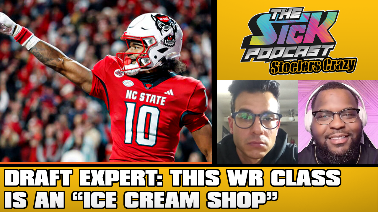 Steelers Talk #265 - Draft Expert: This WR Class Is An “Ice Cream Shop” episode artwork
