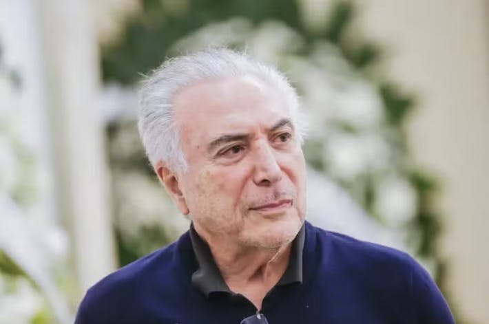 Temer minimiza tentativa de golpe e defende projeto da dosimetria para 'tranquilizar o país' Temer minimiza tentativa de golpe e defende projeto da dosimetria para 'tranquilizar o país'