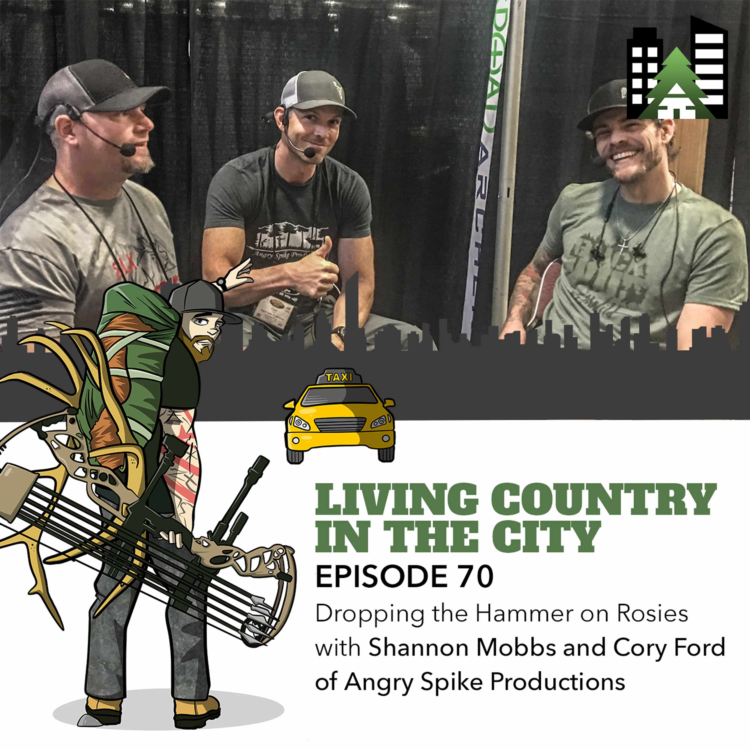 Ep 70 - Dropping the Hammer on Rosies with Shannon Mobbs and Cory Ford of Angry Spike Productions