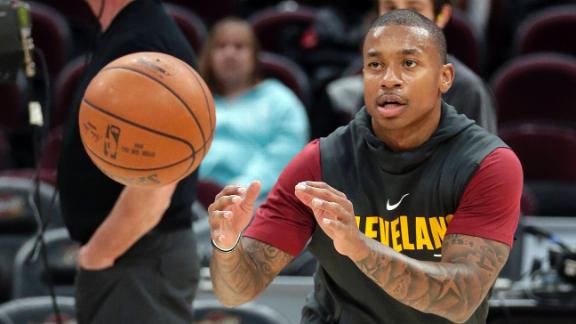113: Will Isaiah Thomas make his Cavaliers season debut against the Celtics? episode artwork